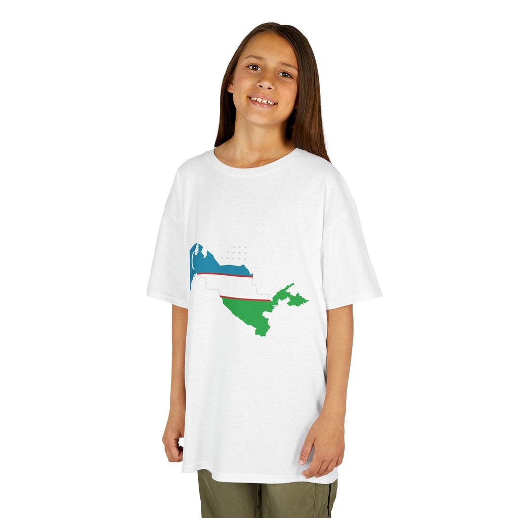 Uzbekistan Kids Heavy Cotton™ Tee