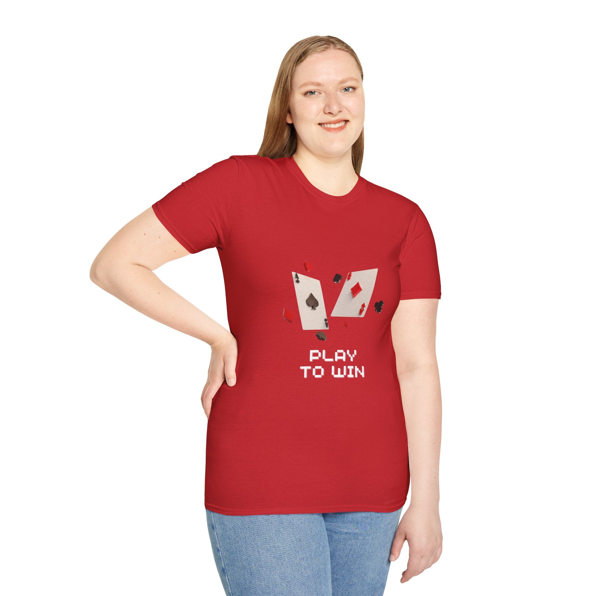 Play to Win T-Shirt — Poker Cards Gaming Tee