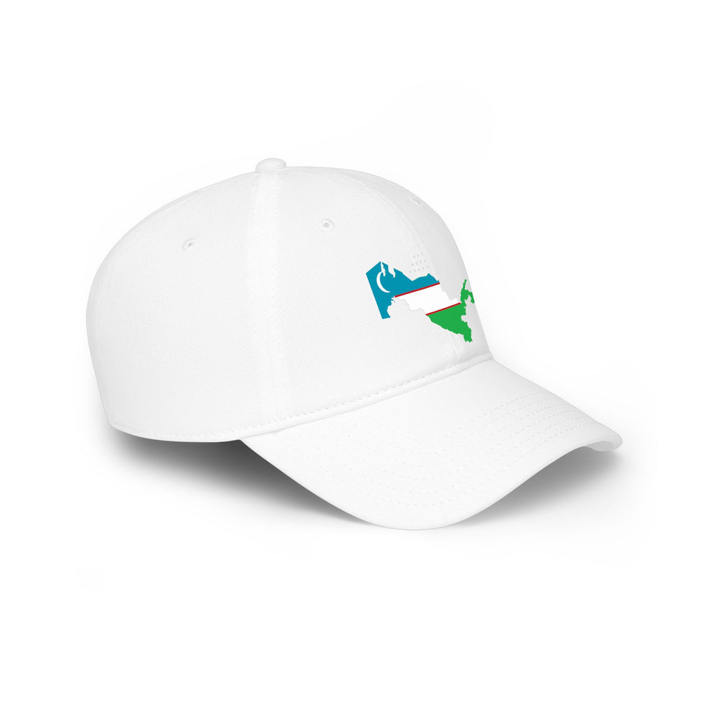 Uzbekistan Low Profile Baseball Cap