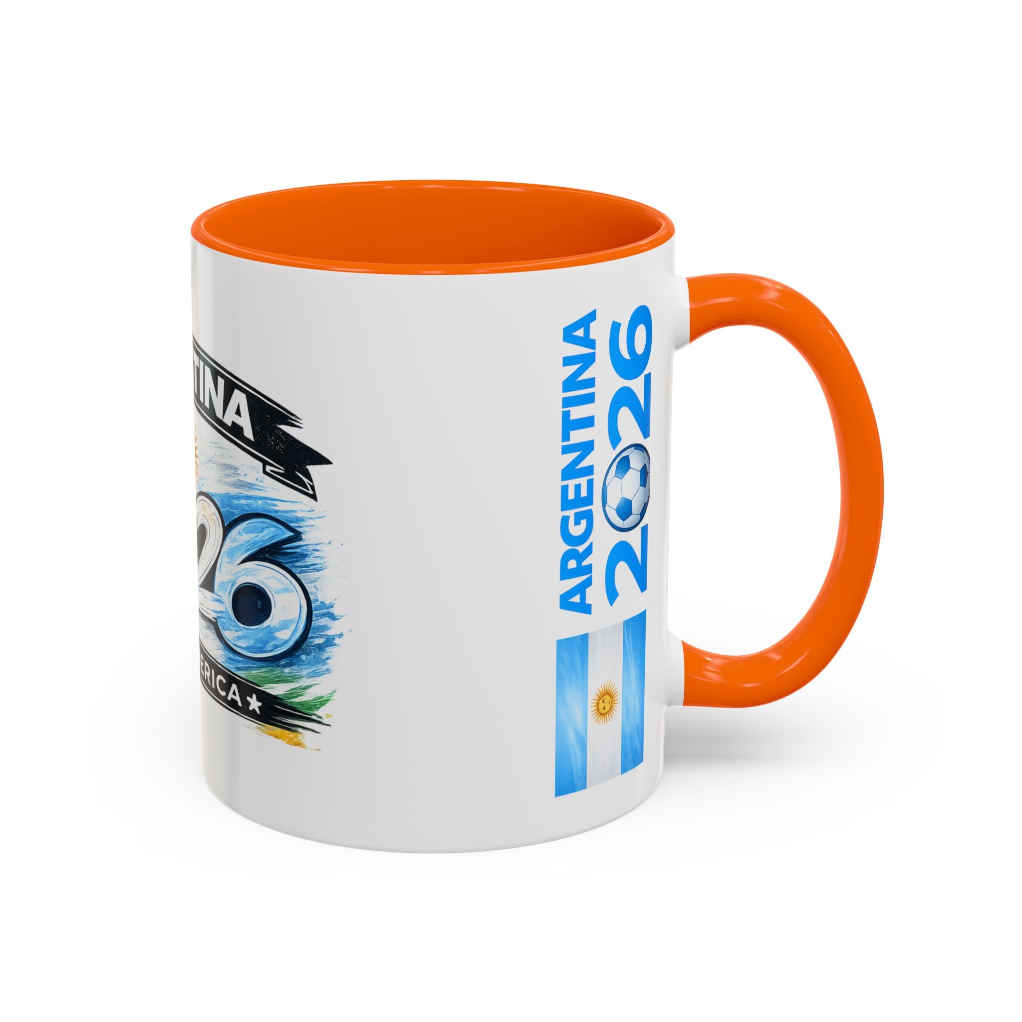 Argentina 2026 Soccer Cup Mug – Accent Coffee Cup (11/15oz)