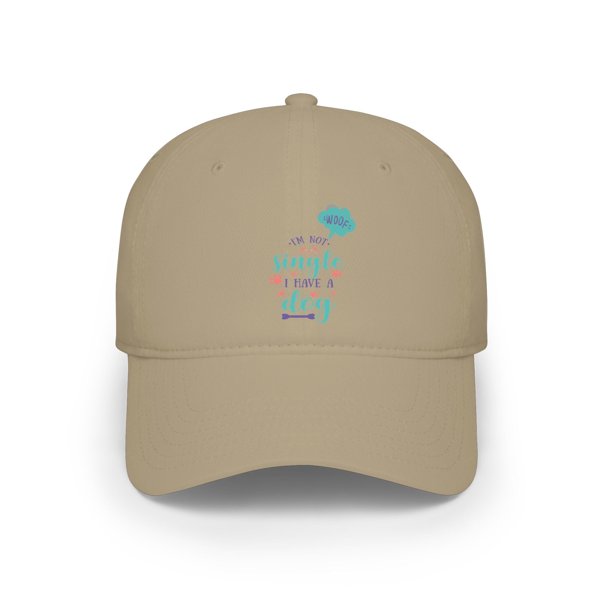 Funny "Single, Taken, I Have a Dog" Dog Lover Baseball Cap