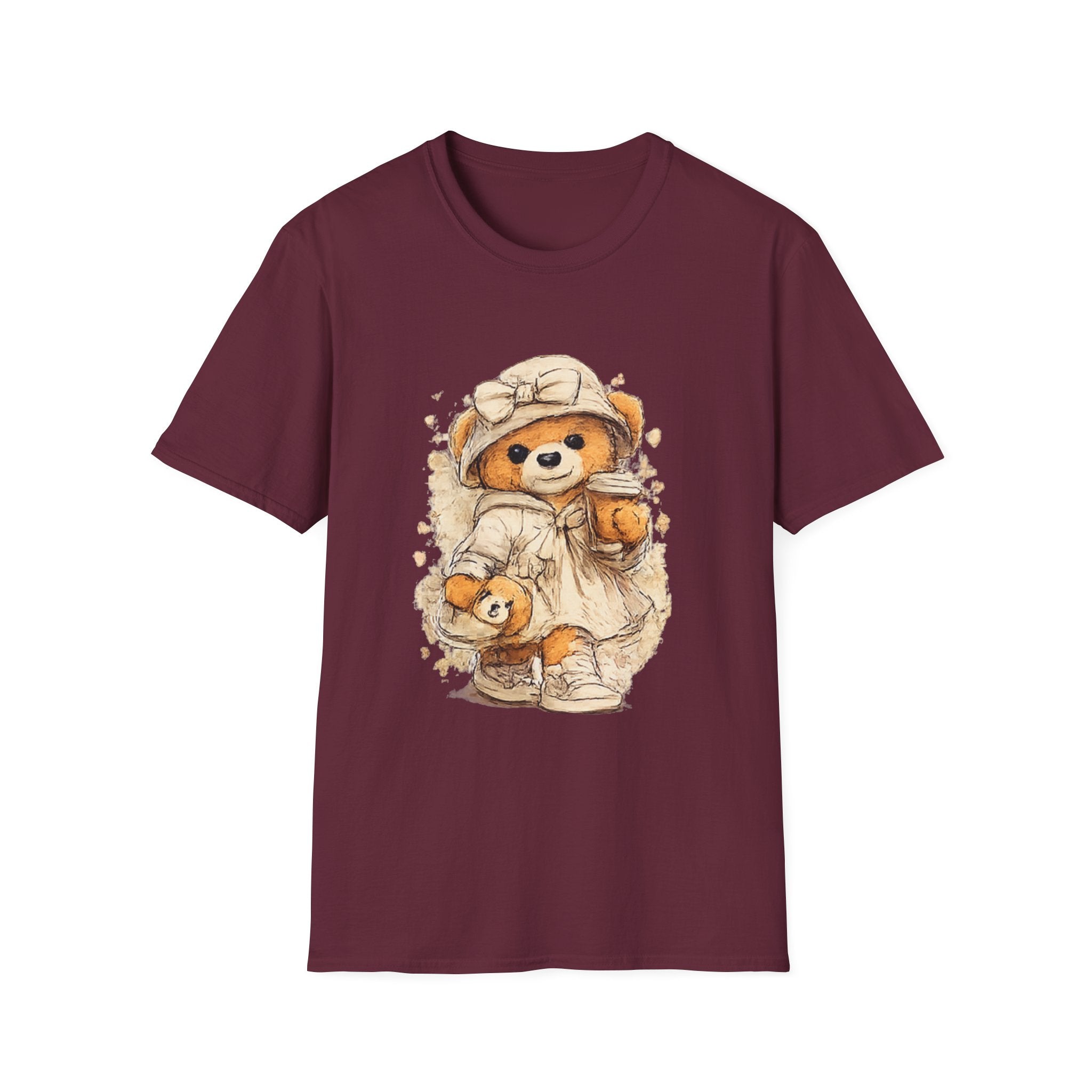 Cute Bear Mom & Baby T‑Shirt — Matching Mama Bear Graphic Tee