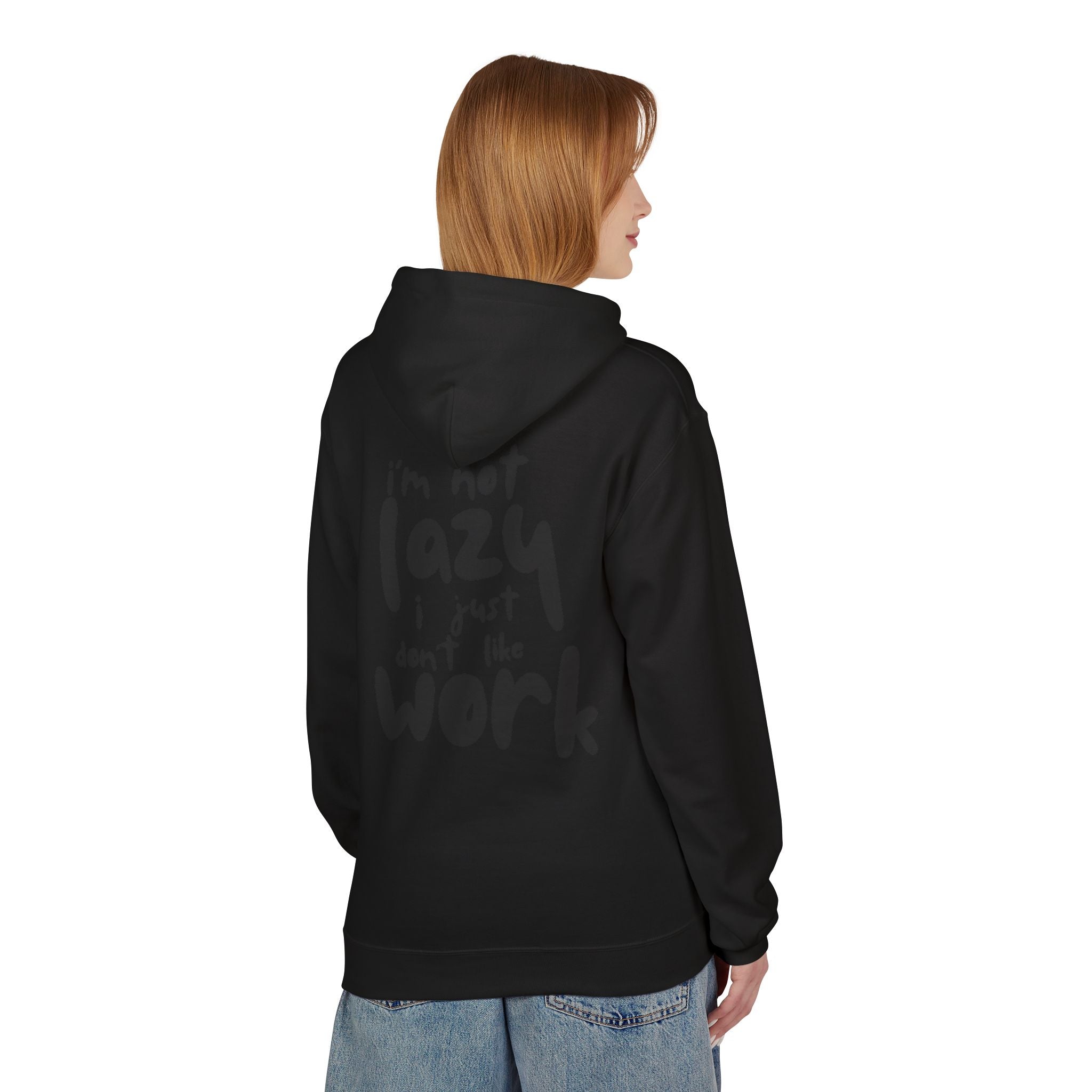 I do not like work Unisex Midweight Softstyle Fleece Hoodie
