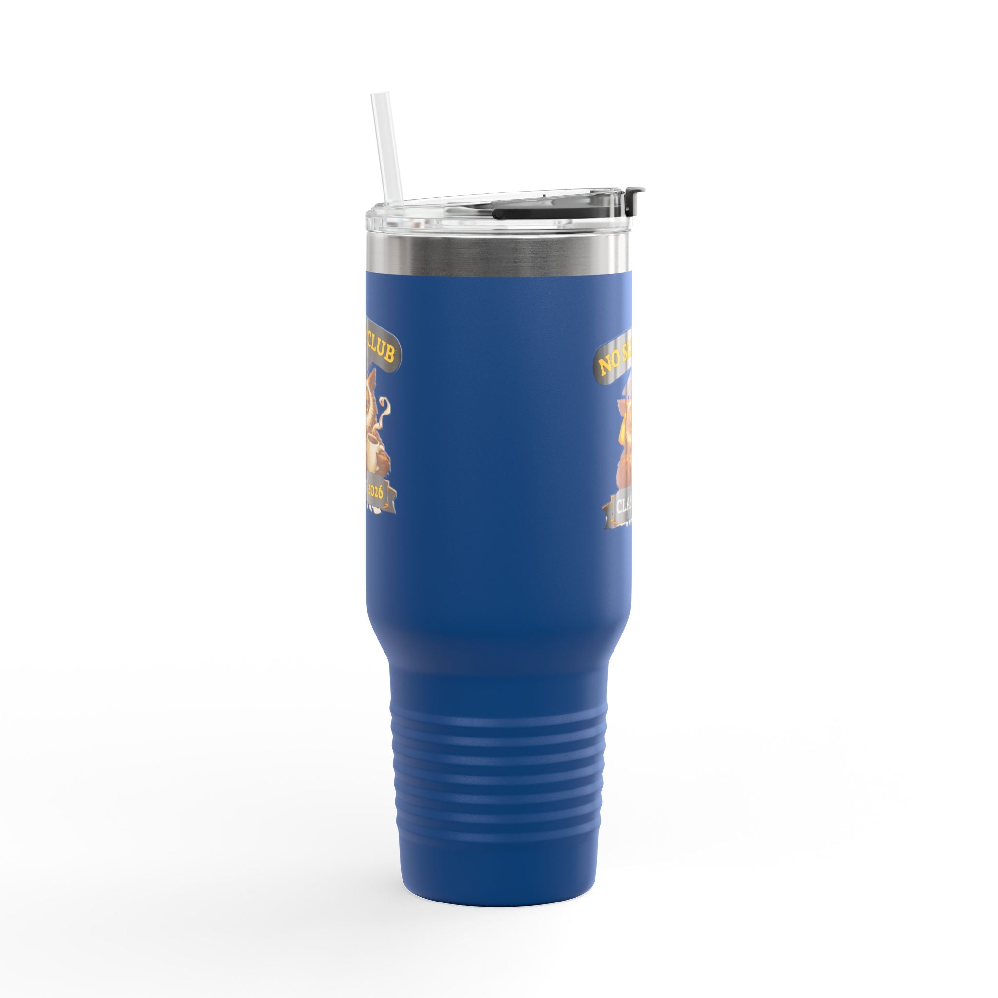 40oz Insulated Travel Mug – "No Sleep Club" Class of 2026 Graduation Tumbler
