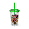 Minnie Mouse Sunsplash 16oz Tumbler with Straw