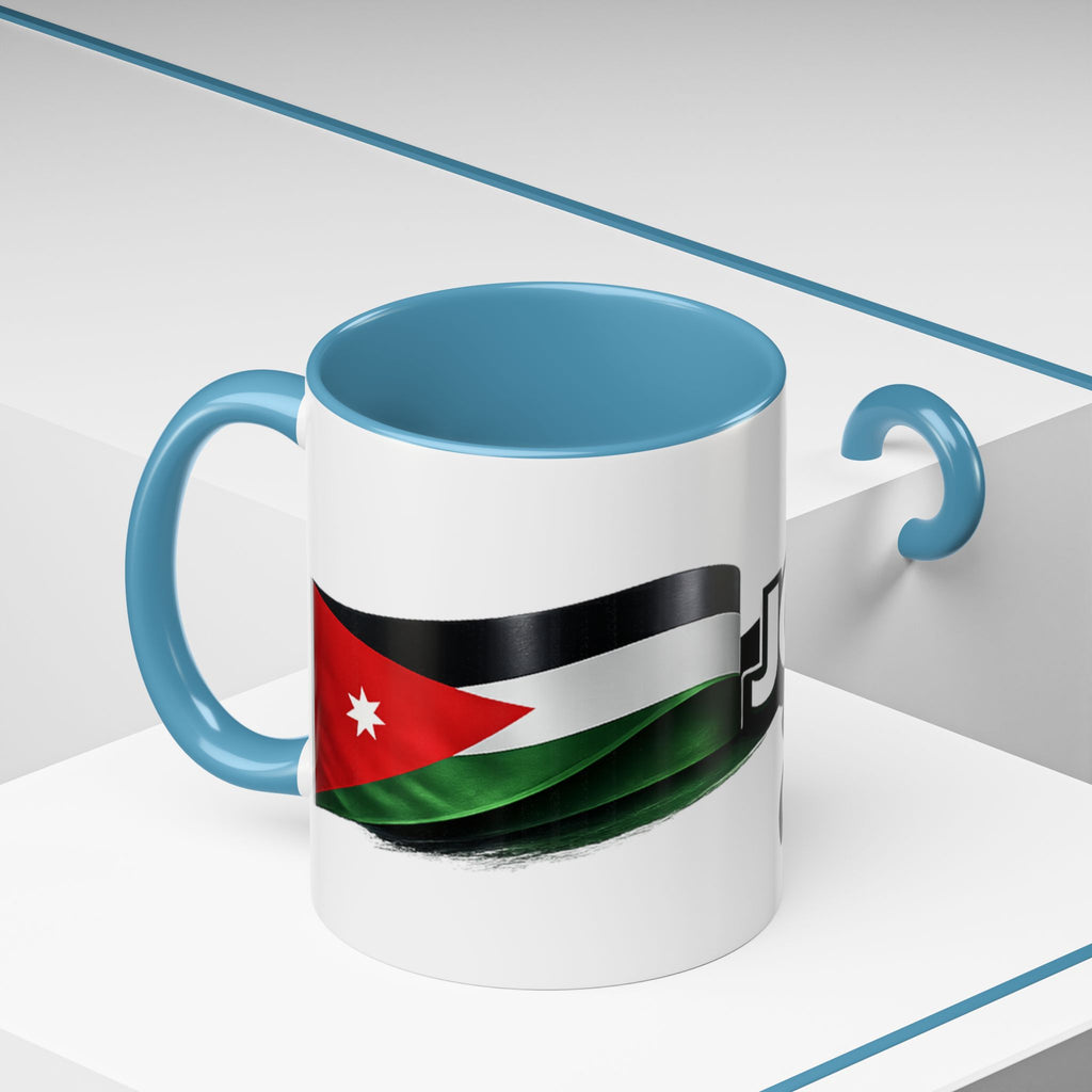 Jordan 2026 Soccer Fan Accent Coffee Mug