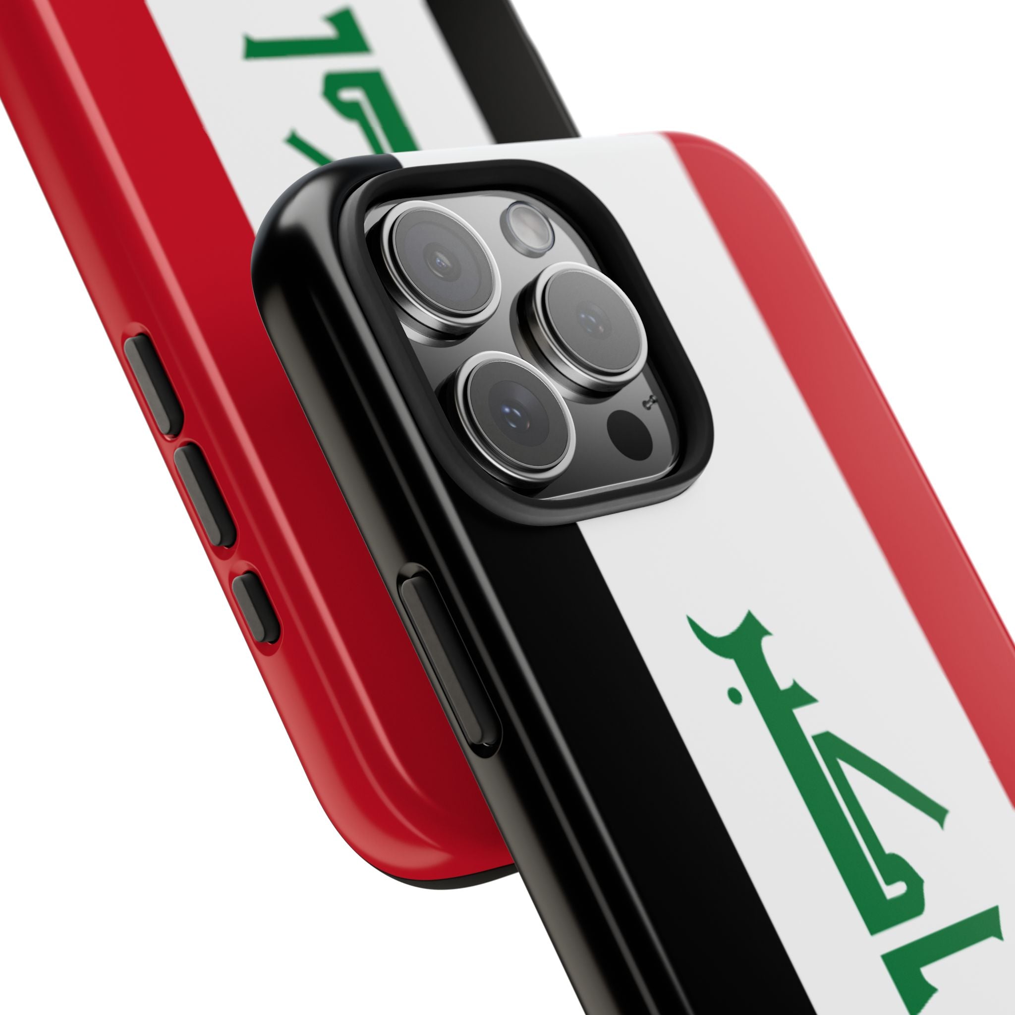 Iraq Flag Tough Phone Case — Durable Patriotic iPhone/Android Cover