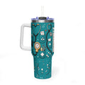 Nurse Nutrition 40oz Vacuum Tumbler – Medical Tools Pattern Insulated Travel Mug