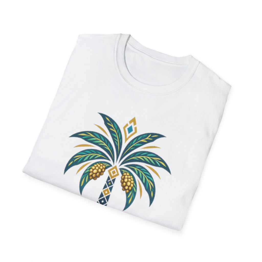 Tropical Patterned Palm Tree Tee