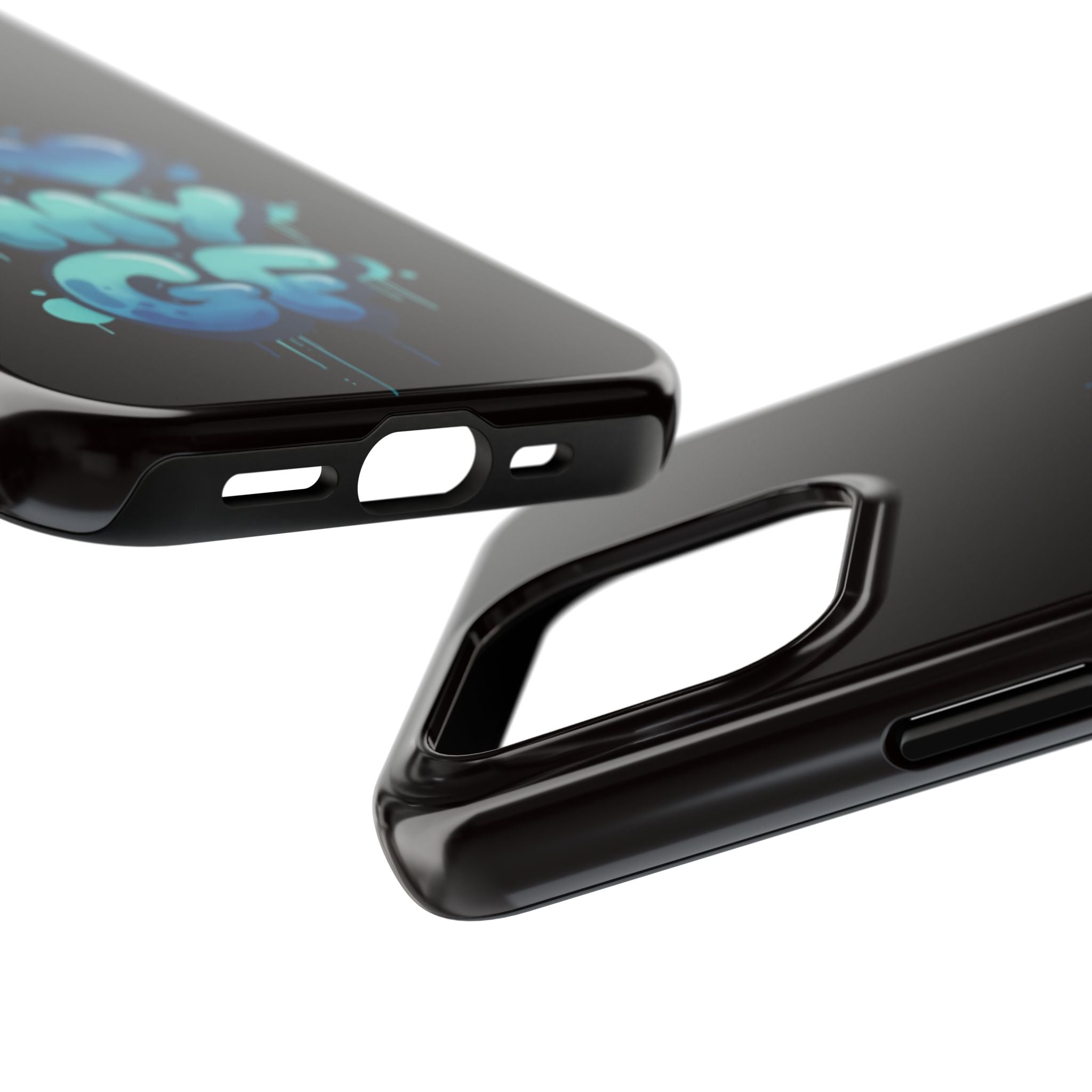 I Love My GF Phone Case — Protective Glossy "I  My GF" Design