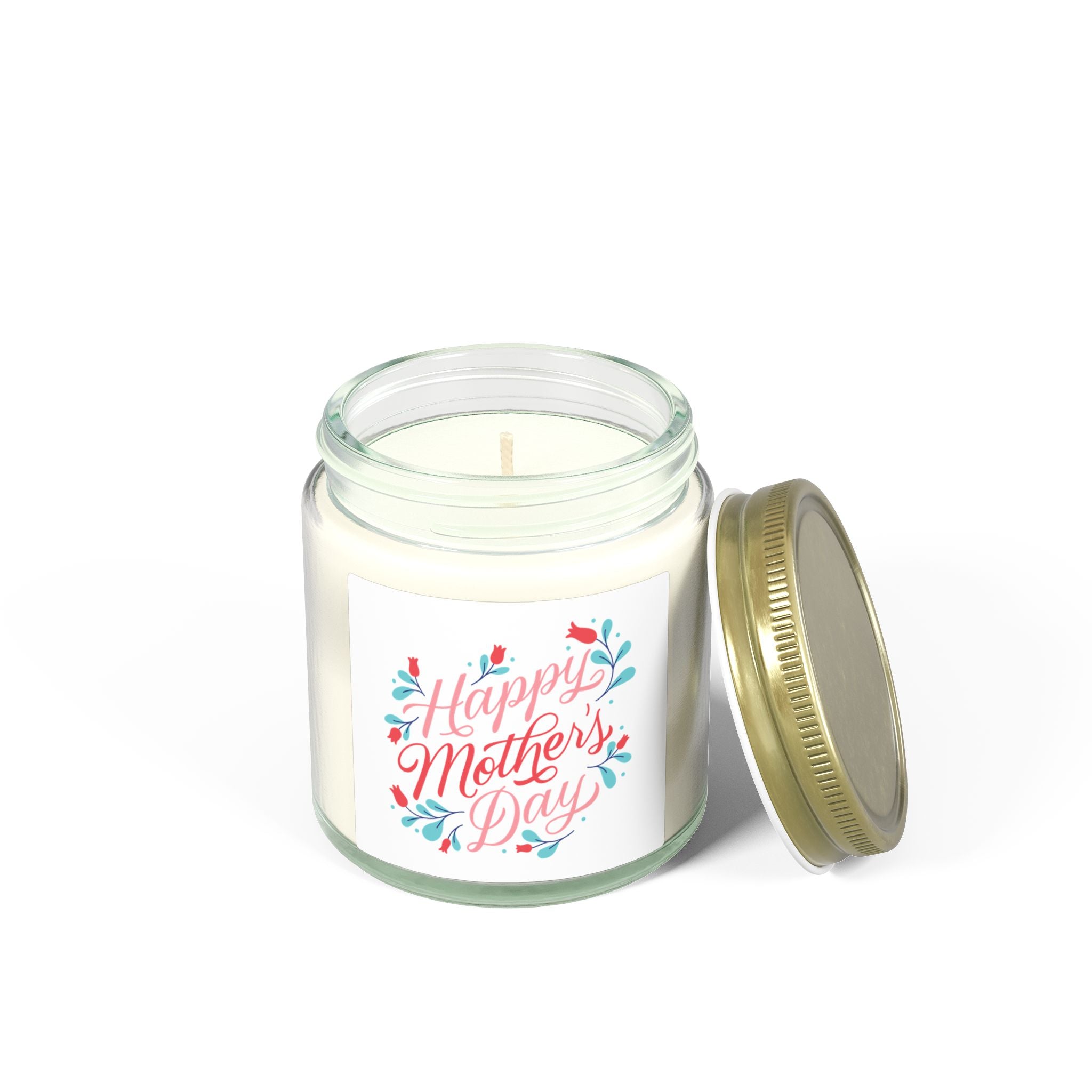 Mother's Day Scented Candle — Coconut Apricot Wax (4oz & 9oz)