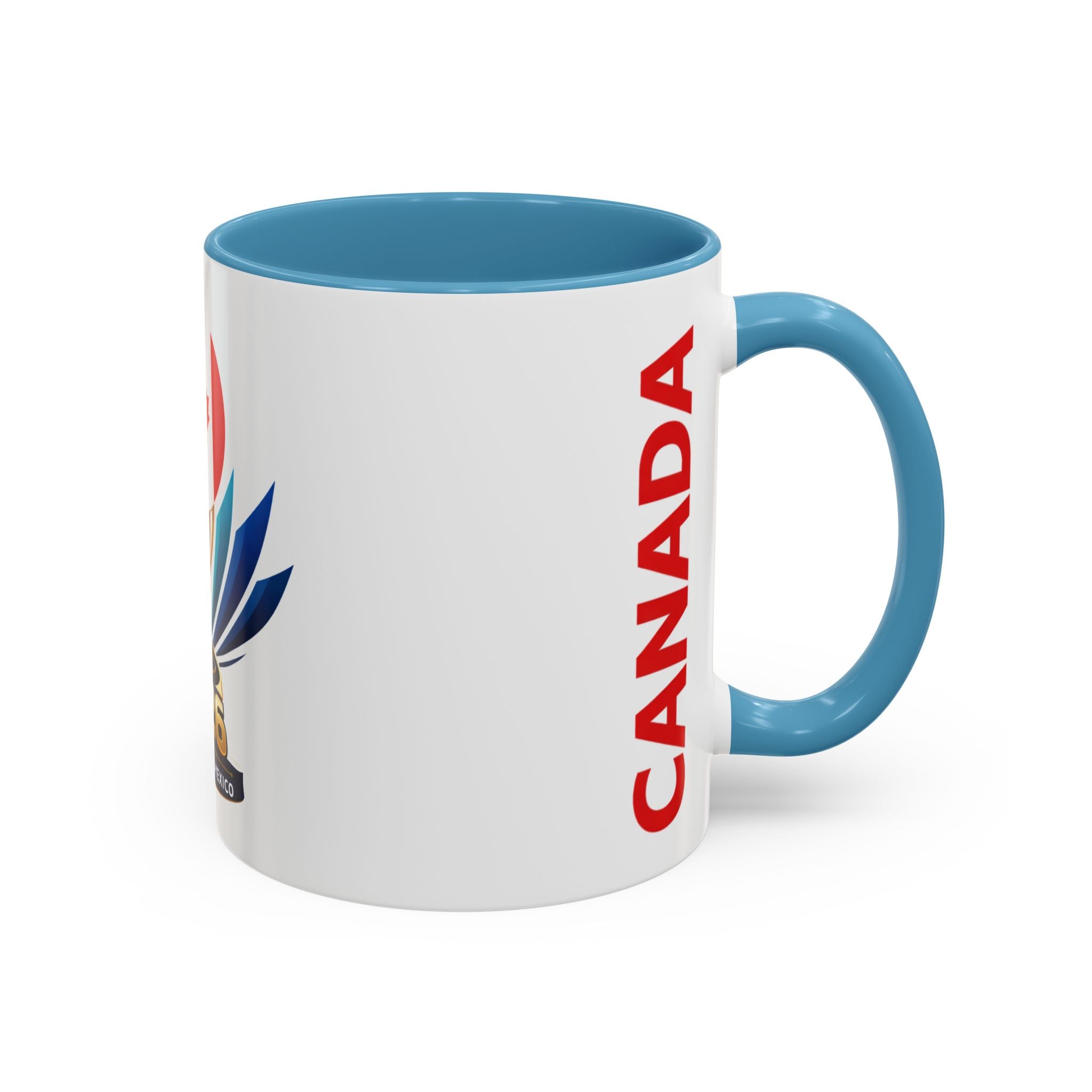 Canada 2026 Soccer Trophy Accent Coffee Mug — USA Canada Mexico Tournament Souvenir (11/15oz)