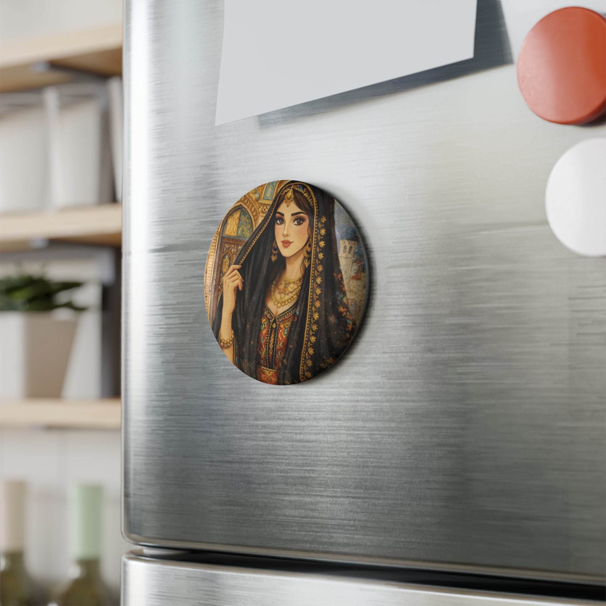 Button Magnet, Round (1 & 10 pcs)