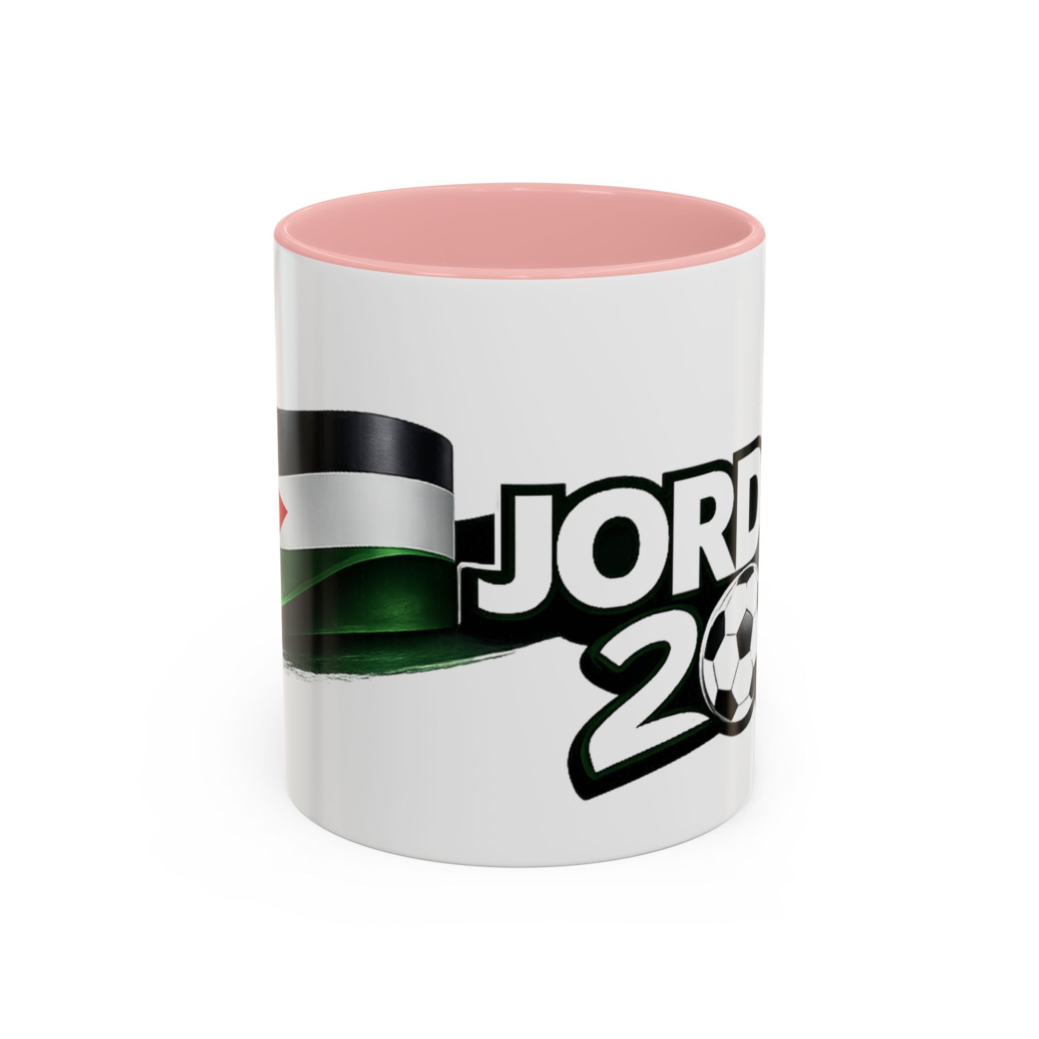 Jordan 2026 Soccer Fan Accent Coffee Mug