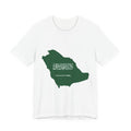 Saudi Arabia Map Tee — Saudi Arabia 2026 Soccer Fan T‑Shirt