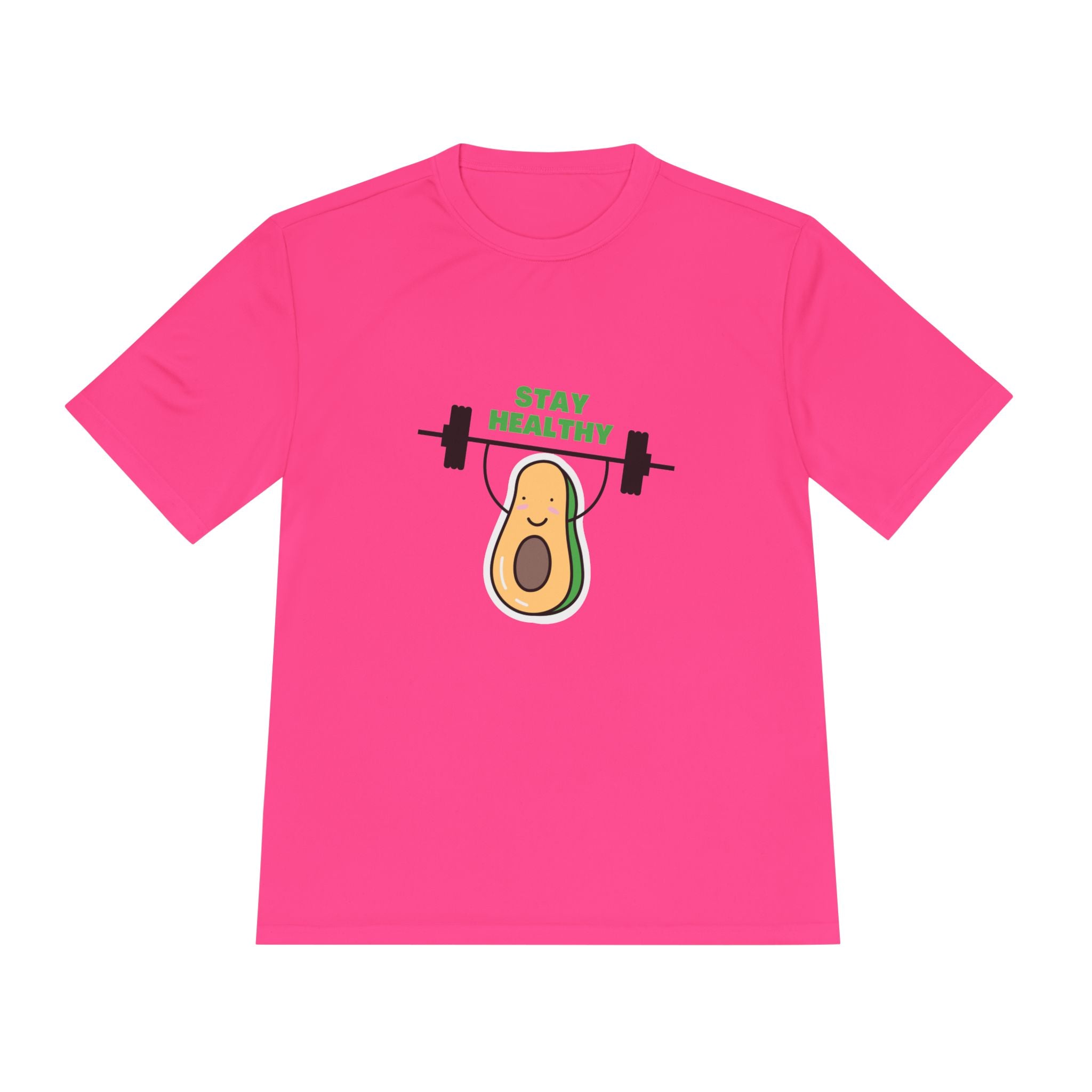 Stay Healthy Avocado Weightlifting Tee
