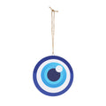 Evil Eye Wood Sign – Protective Blue Nazar Wall Decor