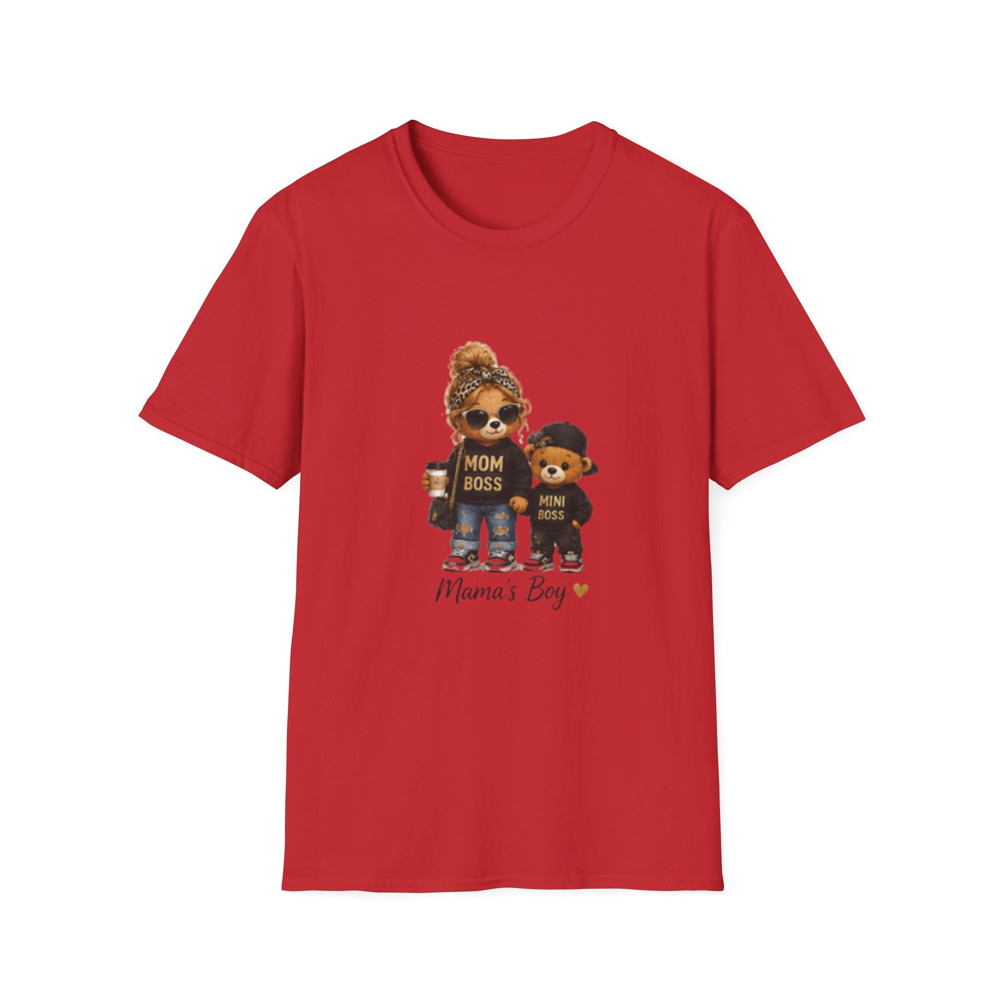 Mama’s Boy Graphic T-Shirt — Cute Mom and Son Matching Tee