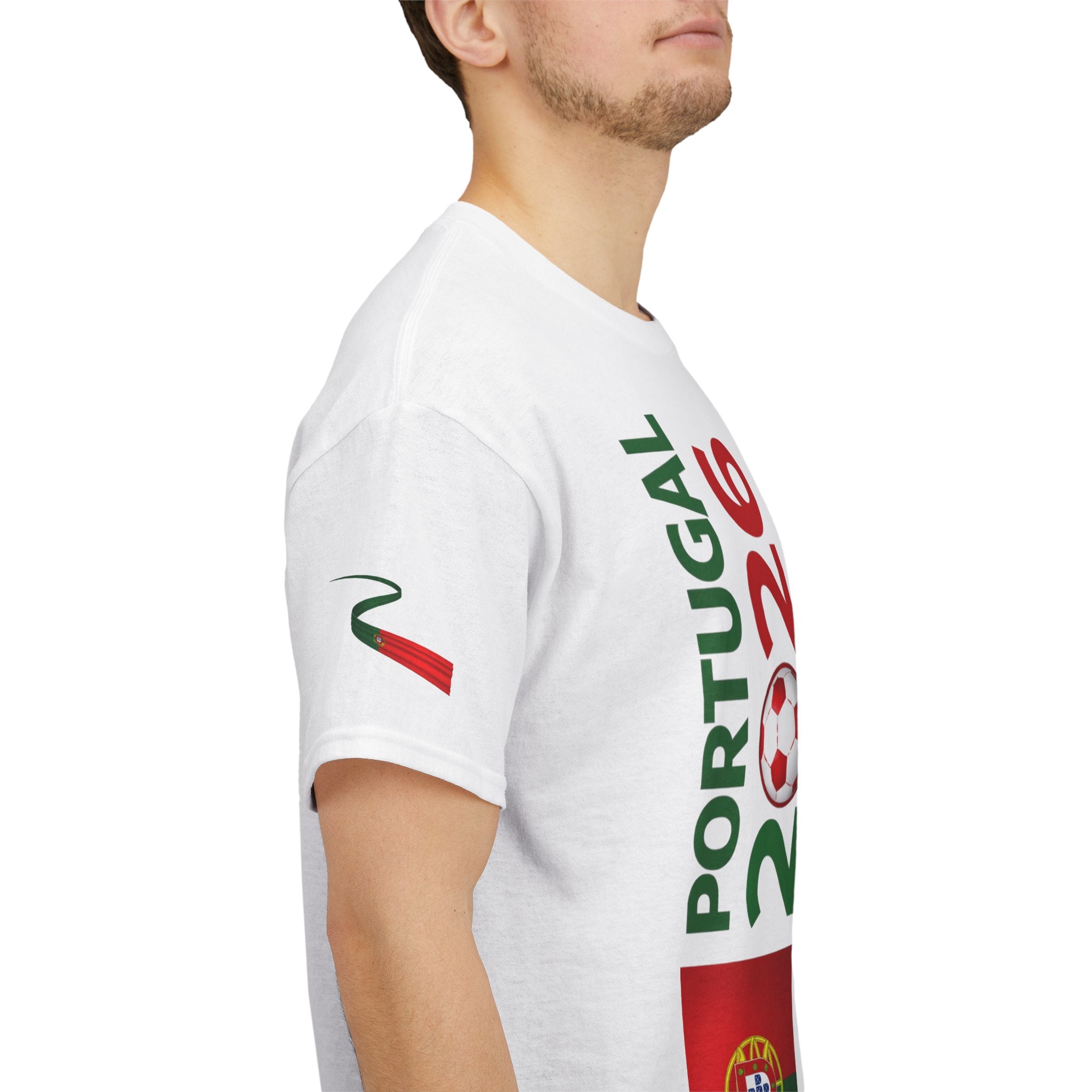 Portugal 2026 Soccer Fan T-Shirt — Map & Flag Cup Supporter Tee