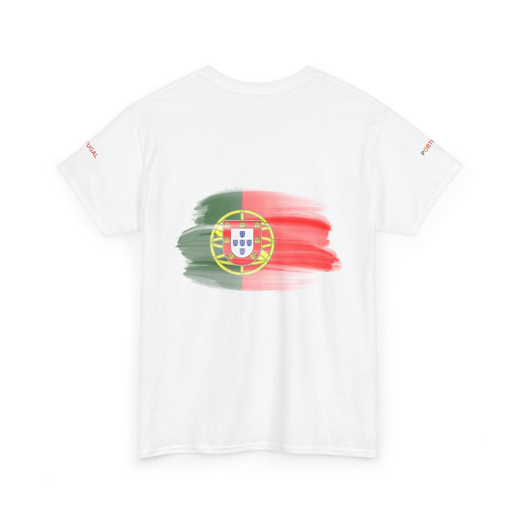 Portugal 2026 Soccer T-Shirt — National Flag Crest Football Fan Tee