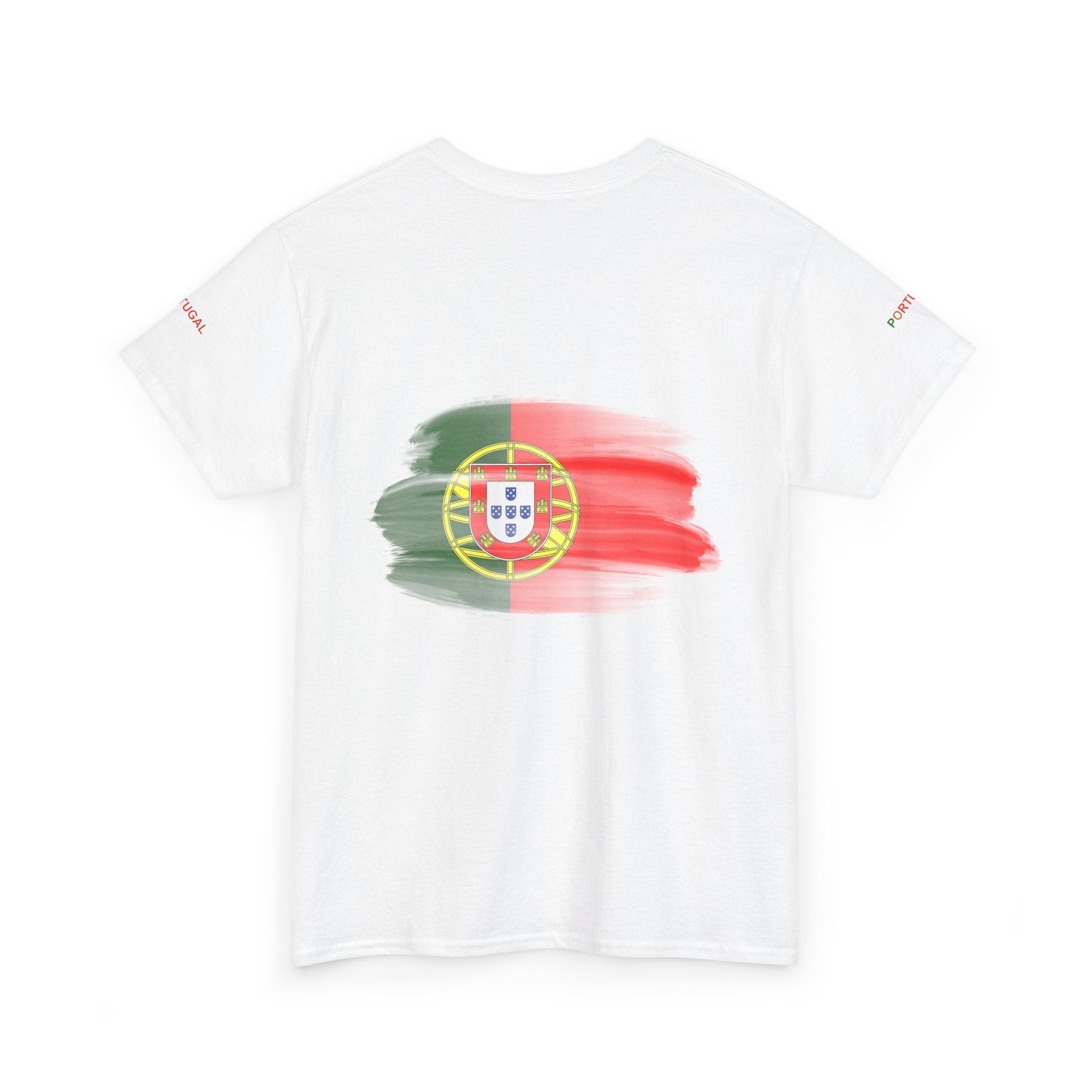 Portugal 2026 Soccer T-Shirt — National Flag Crest Football Fan Tee