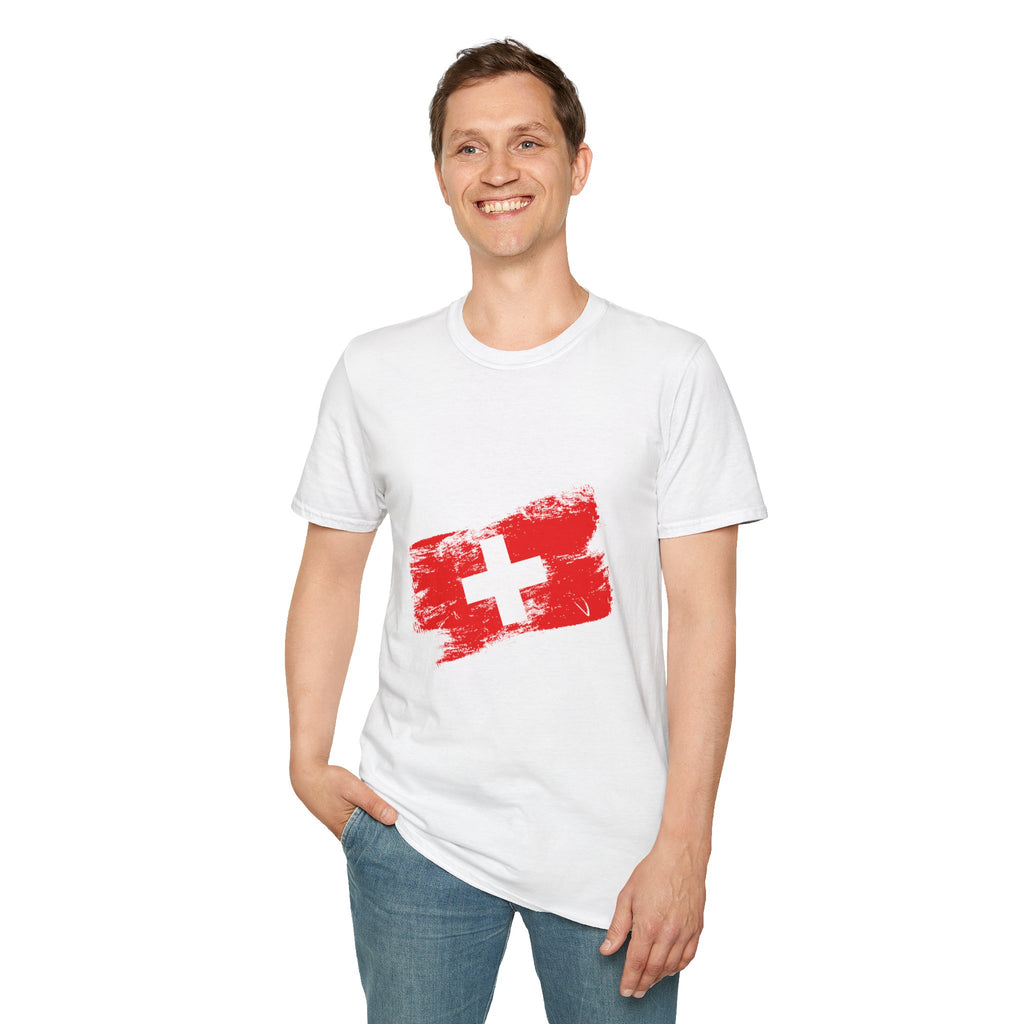 Switzerland Flag T-Shirt — I  Switzerland Graphic Tee