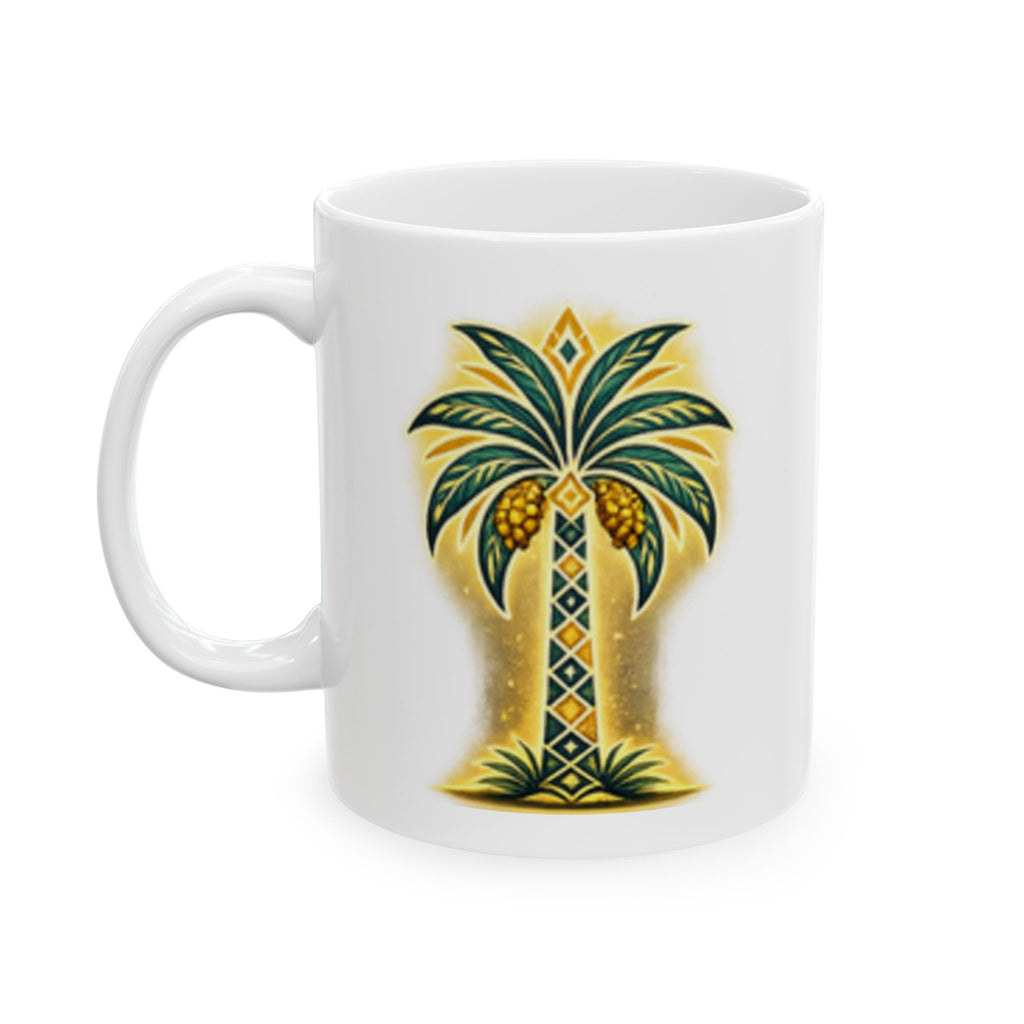 Tropical Pineapple Ceramic Mug – Bright Summer Fruit Coffee Cup (11oz/15oz)