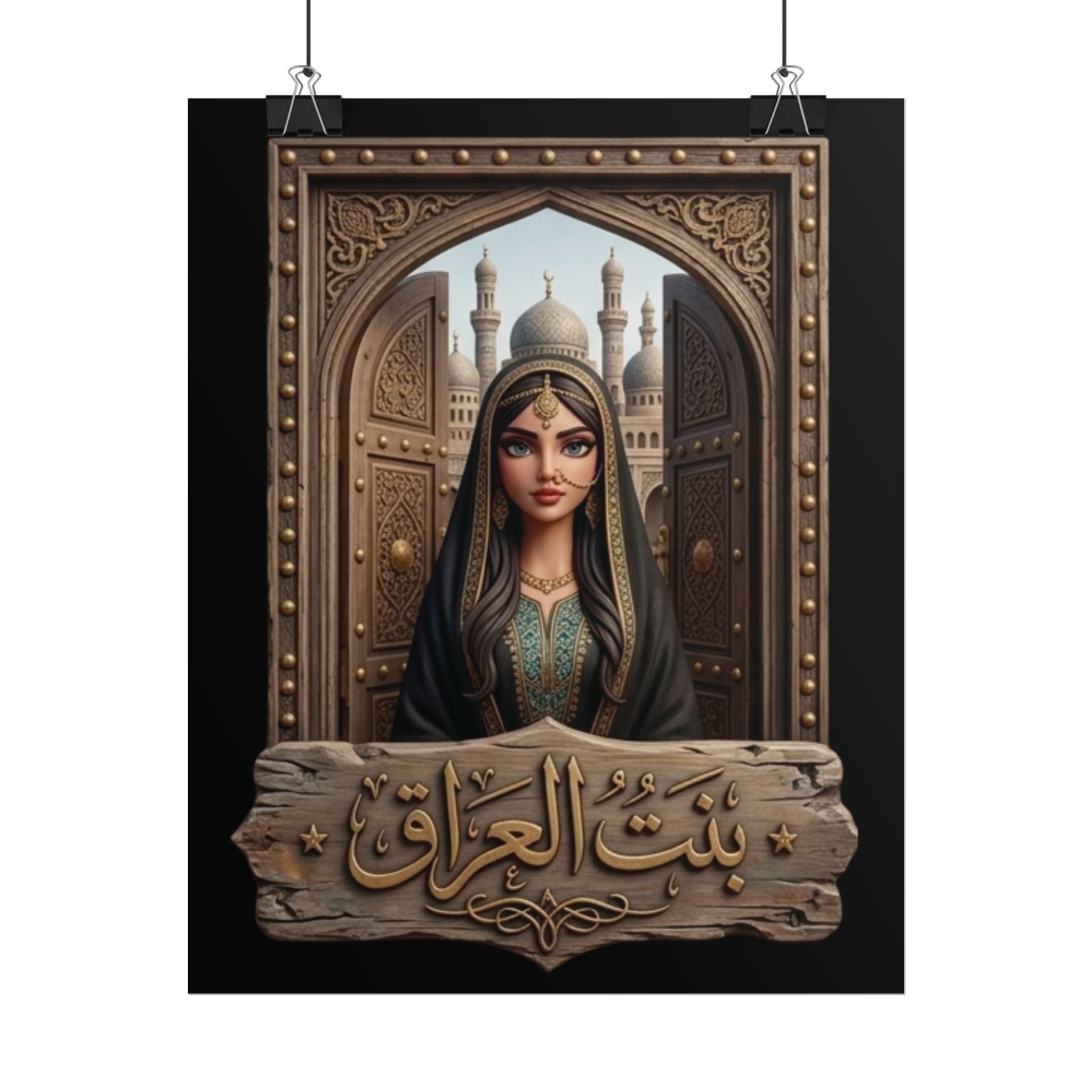 Rolled Poster — 'Daughter of Iraq' Middle Eastern Art Print