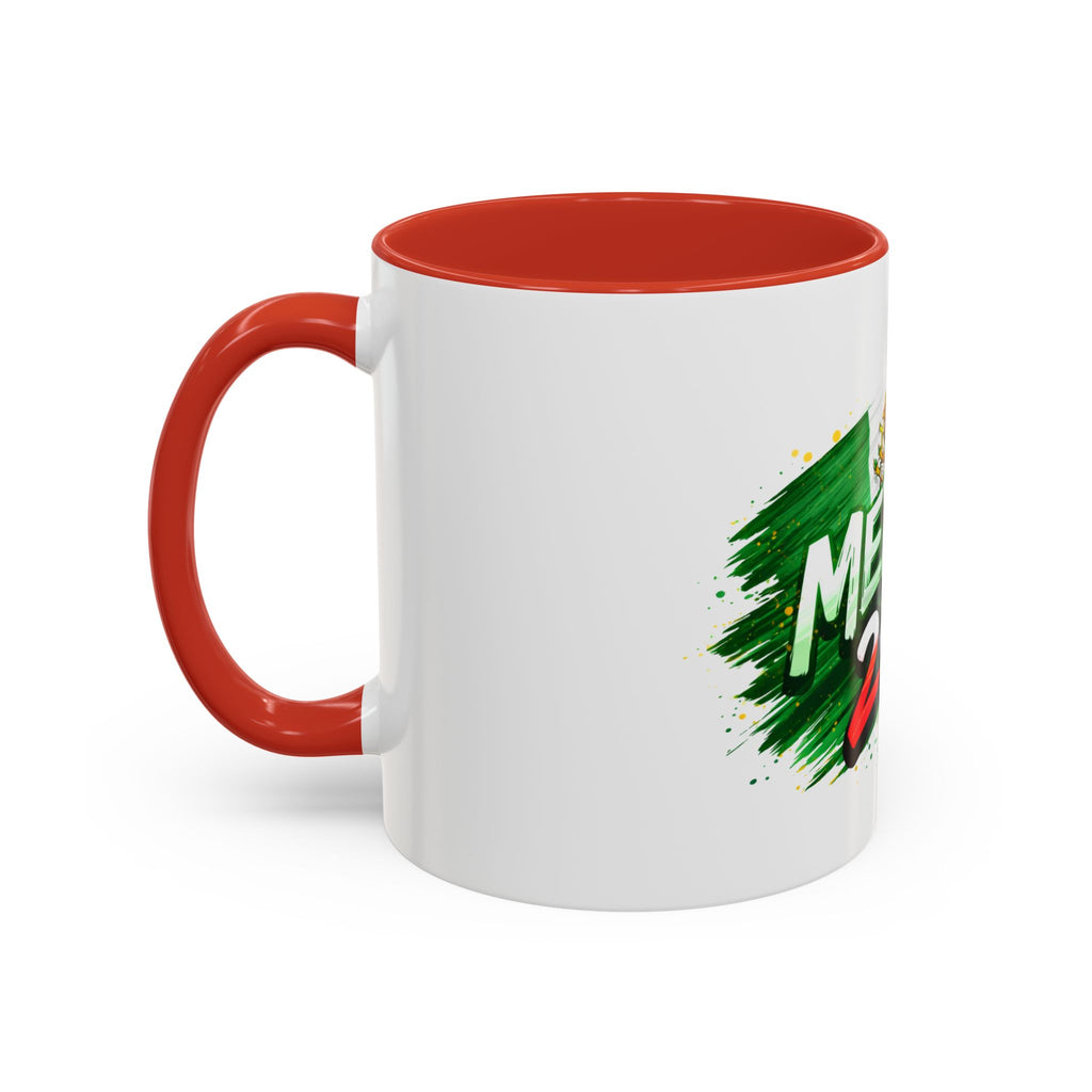 Mexico 2026 Soccer Mug — Mexican Flag Football Cup Coffee Cup (11/15oz)