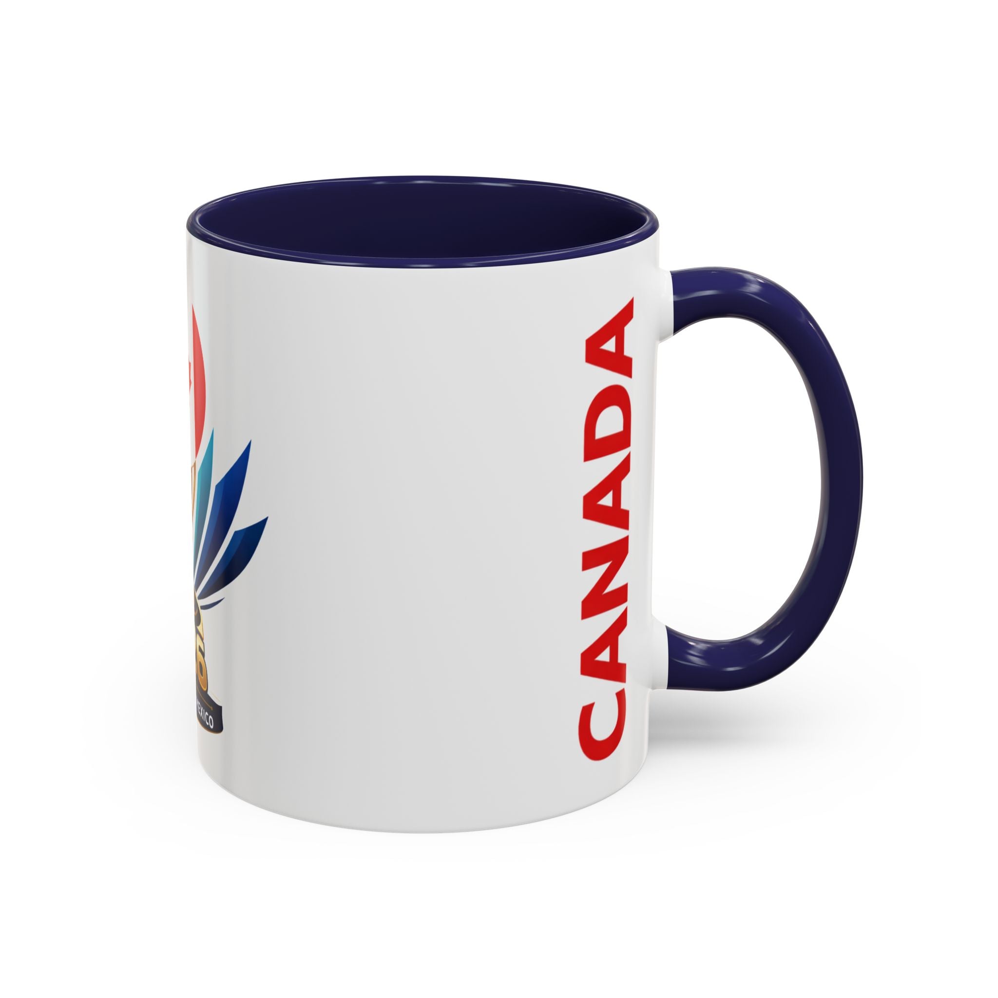 Canada 2026 Soccer Trophy Accent Coffee Mug — USA Canada Mexico Tournament Souvenir (11/15oz)