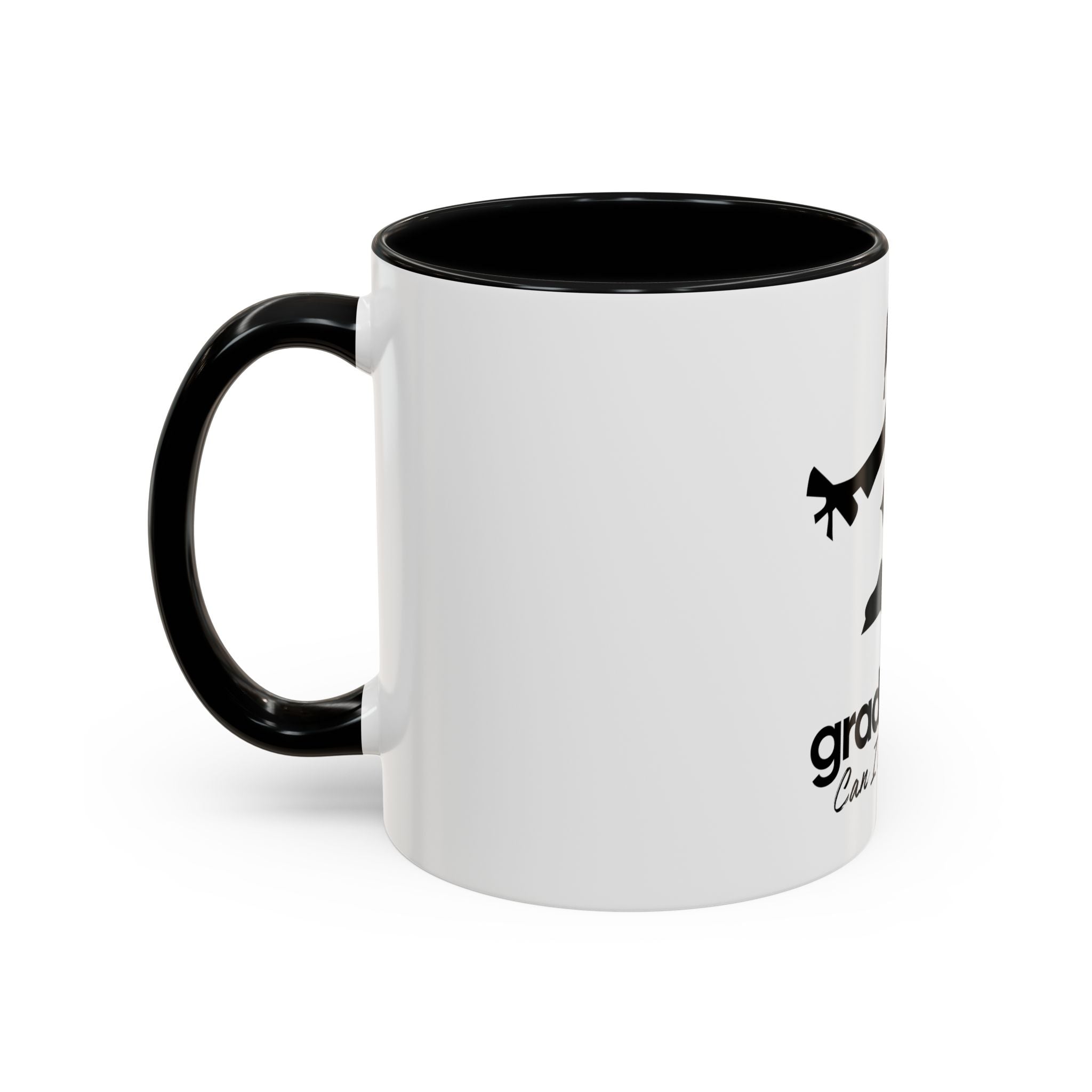 Graduation Coffee Mug — "graduated. Can I sleep now?" Accent Mug