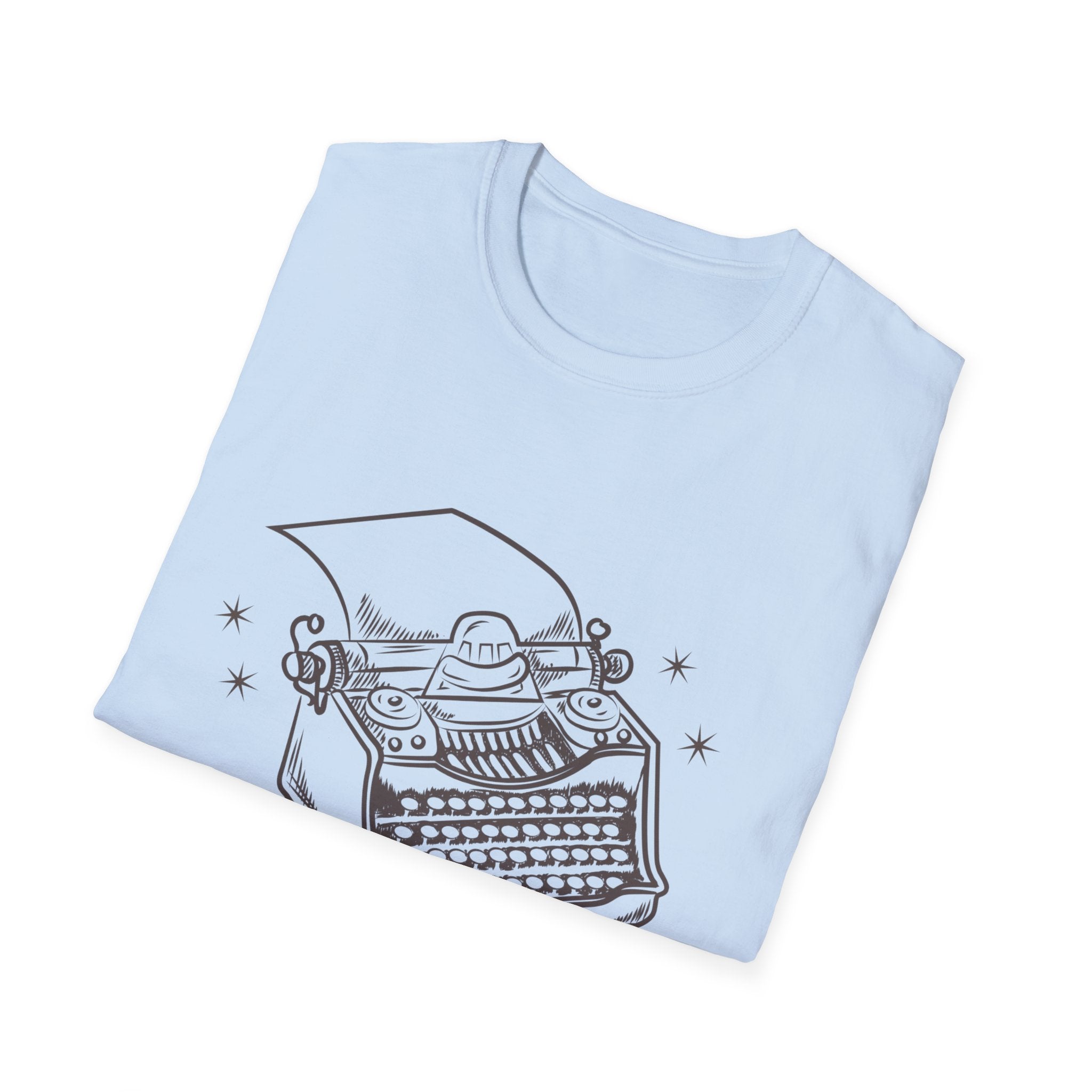 Classic Typewriter Tee — "You're Not Old; You're Just Classic."