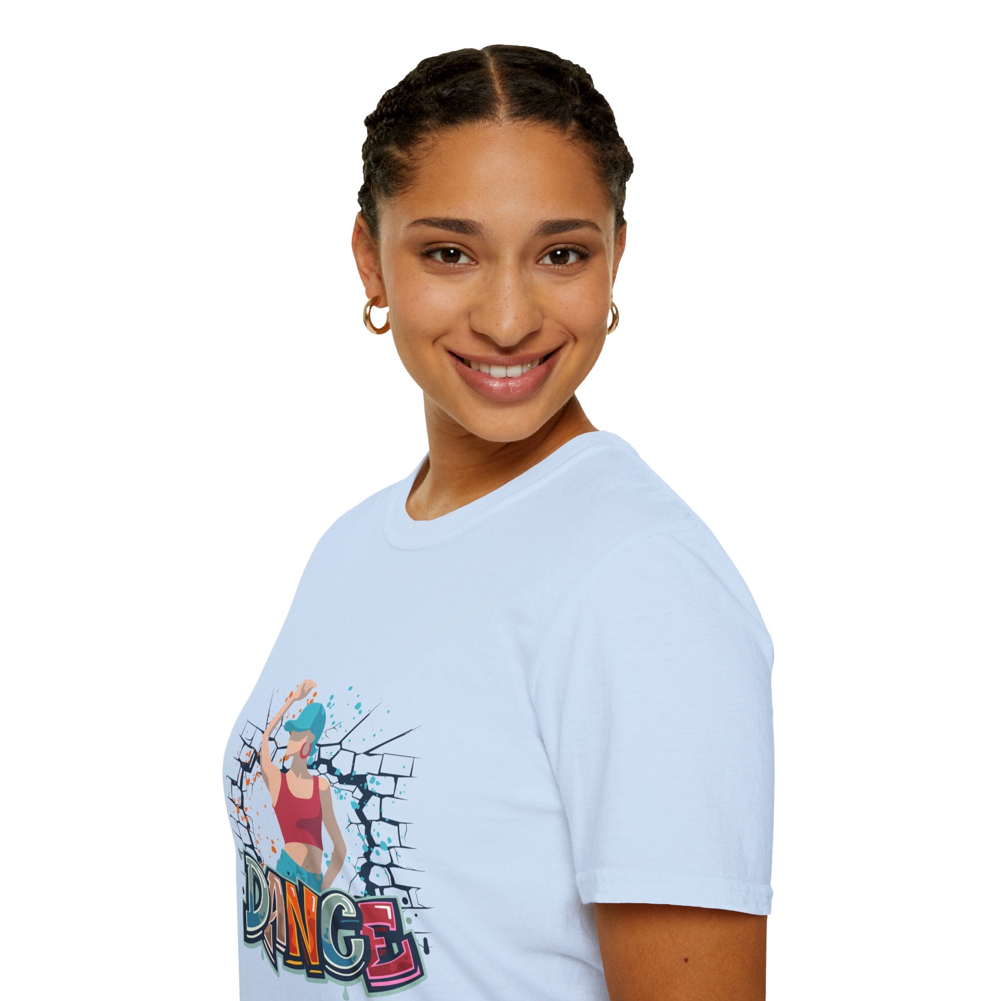 Dance Graffiti T-Shirt — Urban Street Dancer Graphic Tee