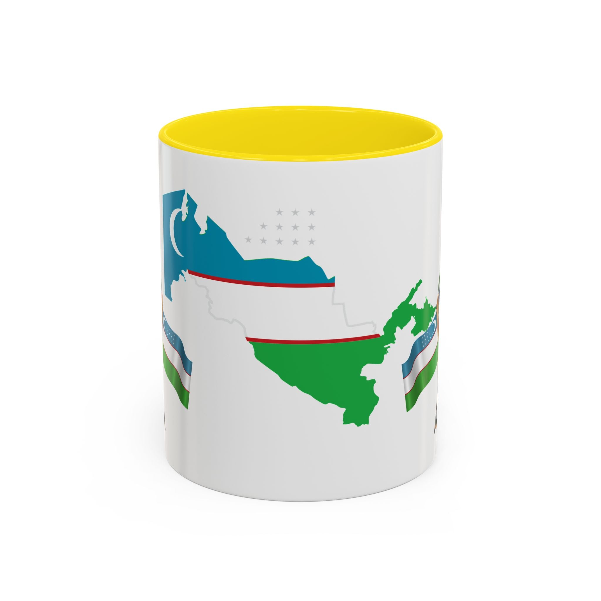 Uzbekistan Accent Coffee Mug (11, 15oz)