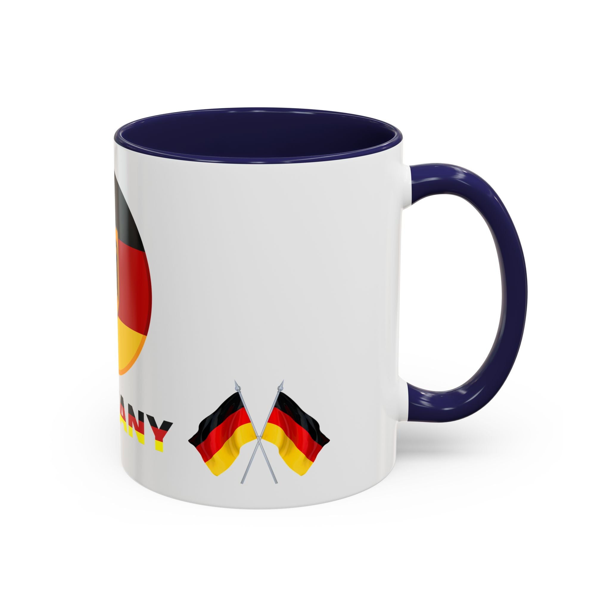 Germany Flag Coffee Mug — German Pride Accent Mug (11/15oz)