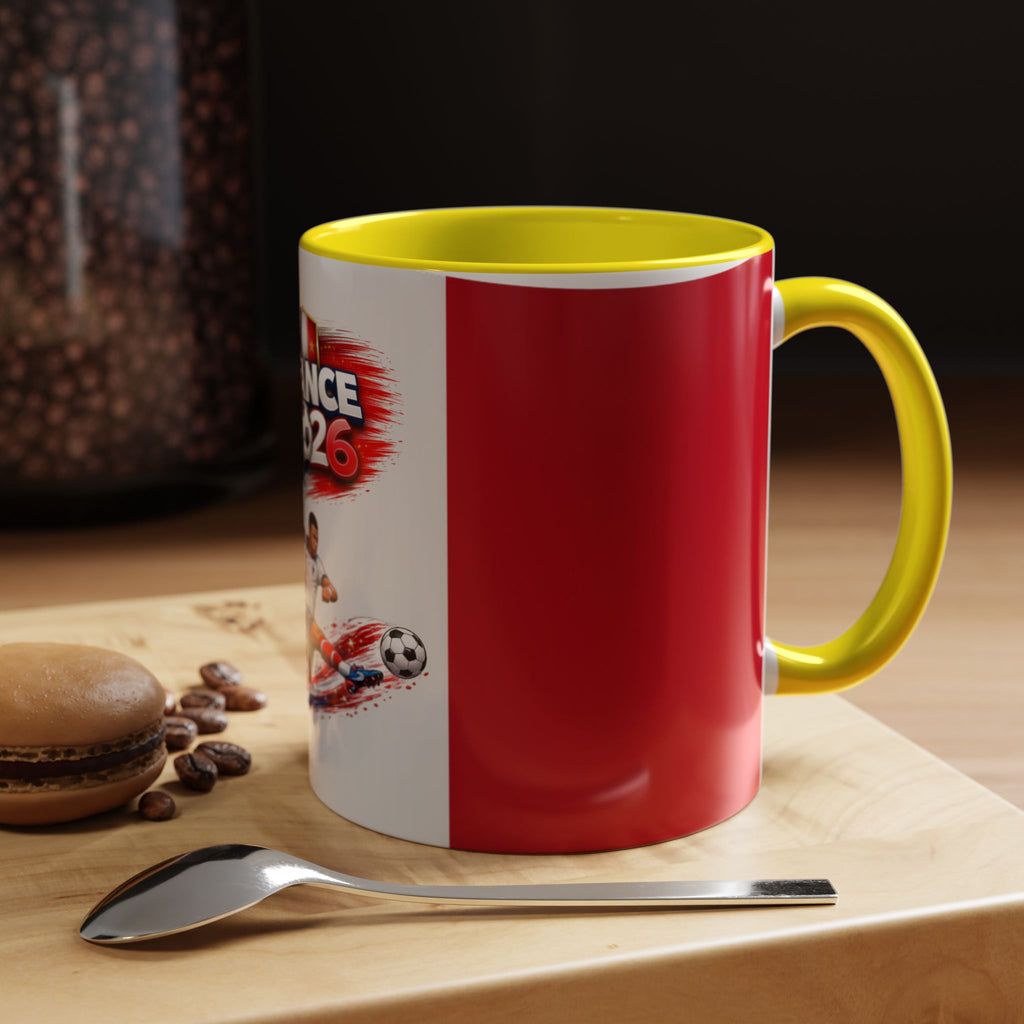 France 2026 Soccer Accent Coffee Mug – Cup Fan Gift (11/15oz)