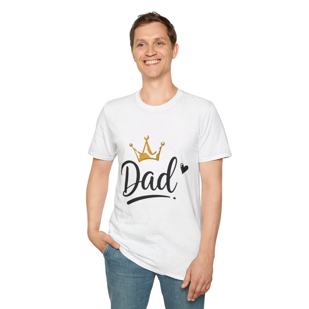 Dad Crown T‑Shirt — King Dad Father’s Day Tee