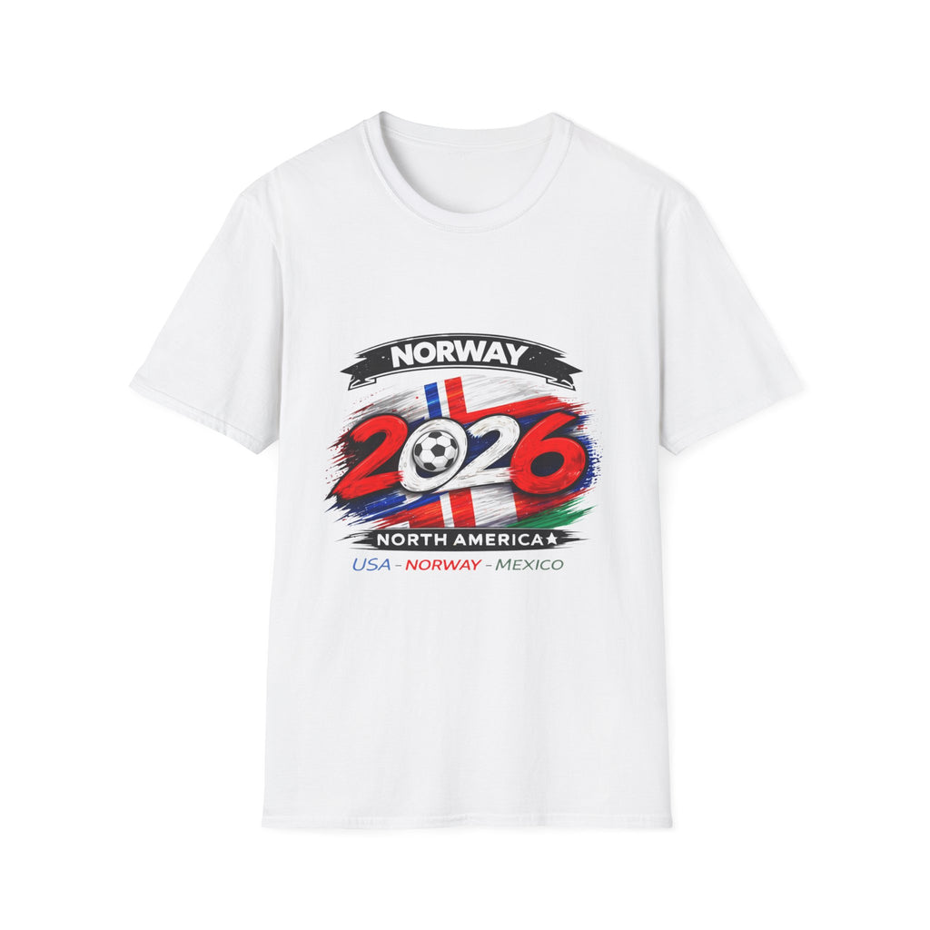 Norway 2026 Soccer T-Shirt — North America Qualifiers Fan Tee