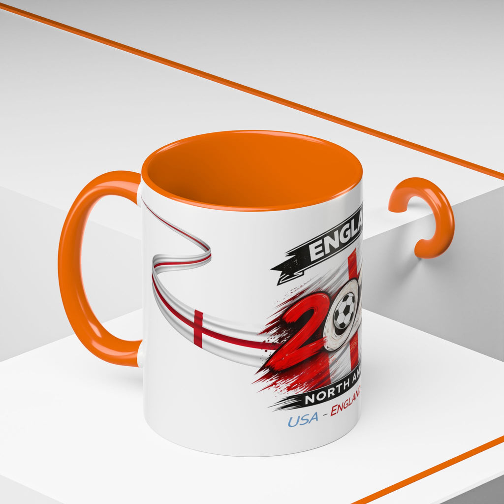 England 2026 Soccer  Cup Mug – North America (USA • England • Mexico)