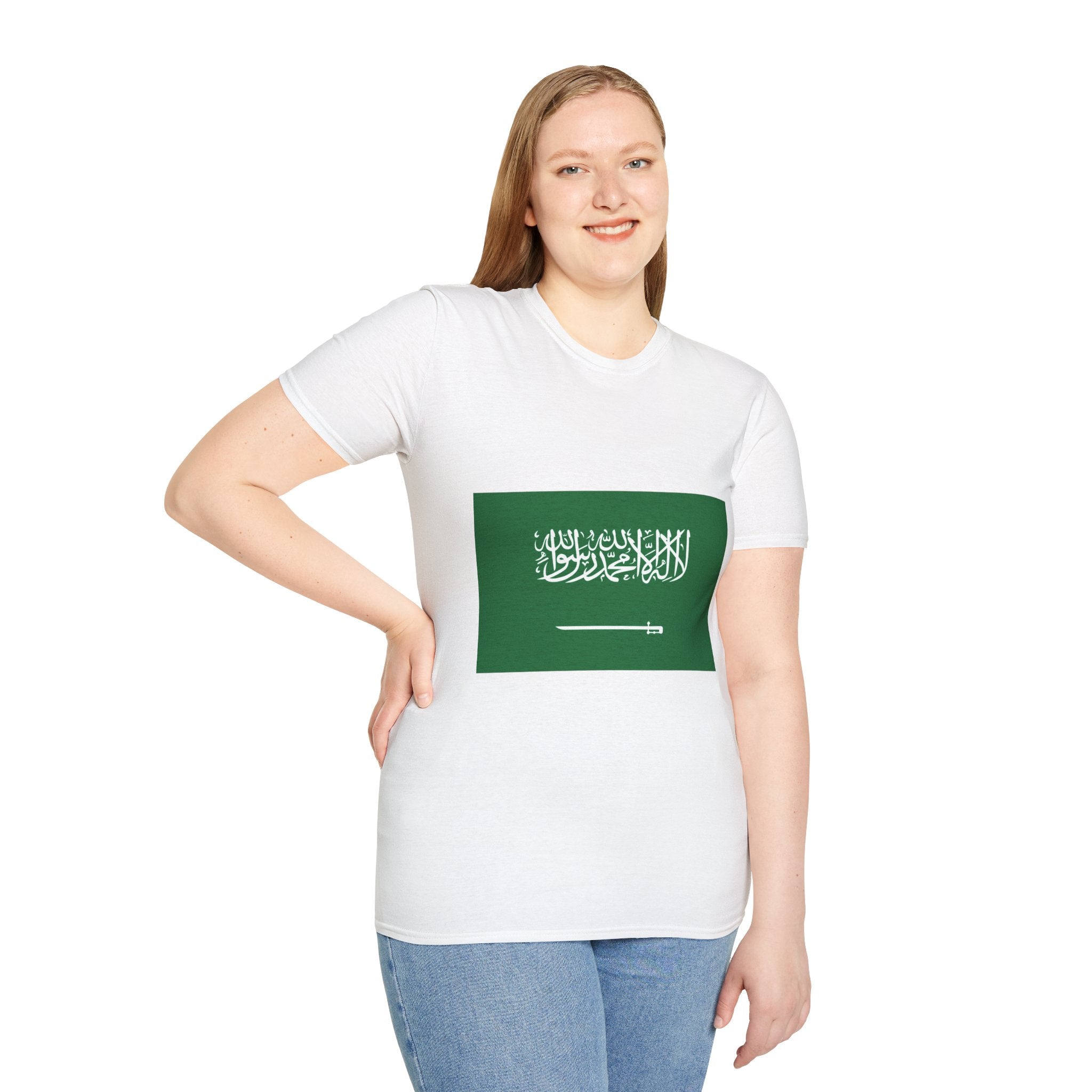 Saudi Arabia 2026 Soccer Fan T-Shirt — Green Flag Design