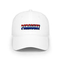 Paraguay Flag Text Baseball Cap – Patriotic Low Profile Dad Hat
