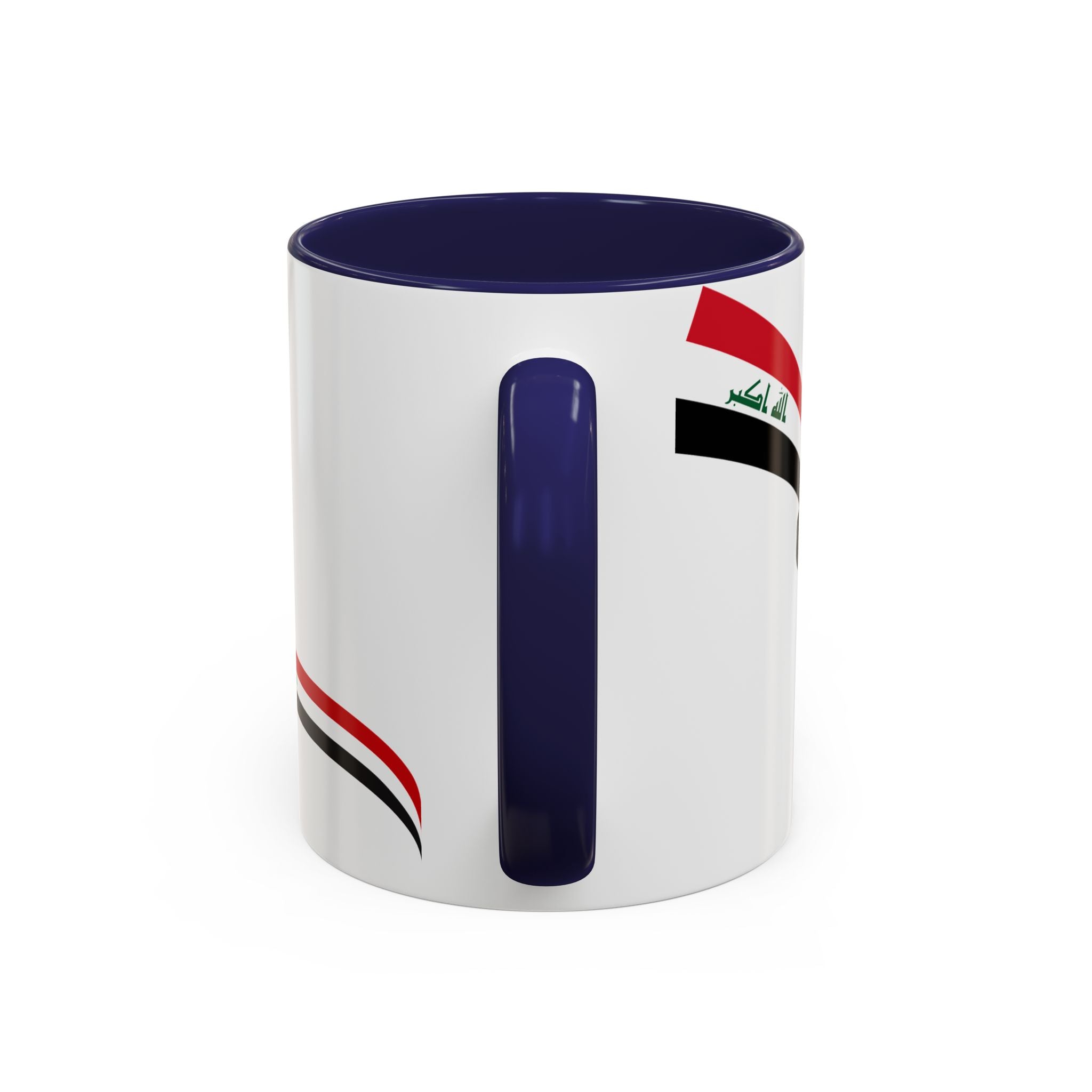 Iraq 2026 Football Cup Accent Coffee Mug – National Team Soccer Fan Gift