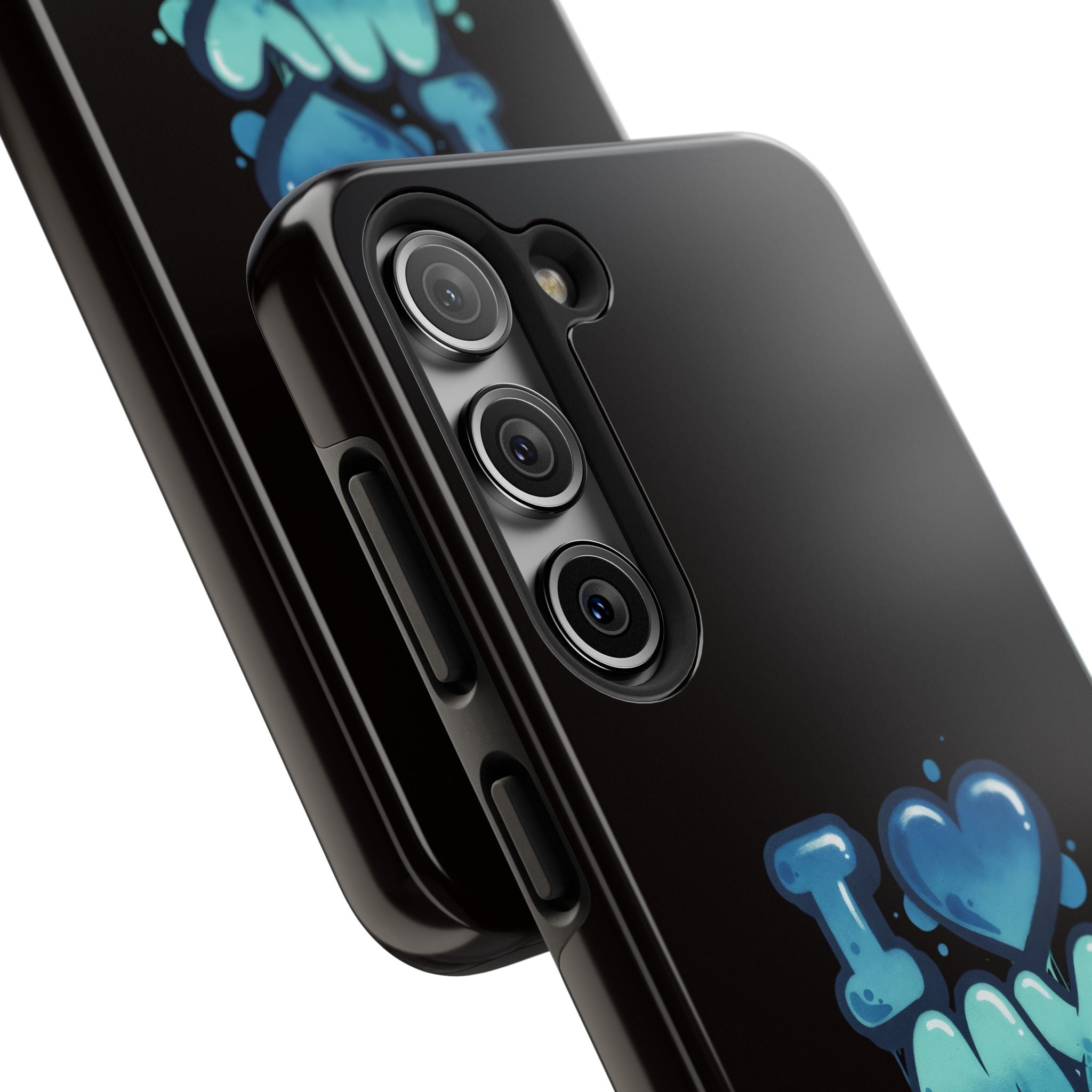 I Love My GF Phone Case — Protective Glossy "I  My GF" Design