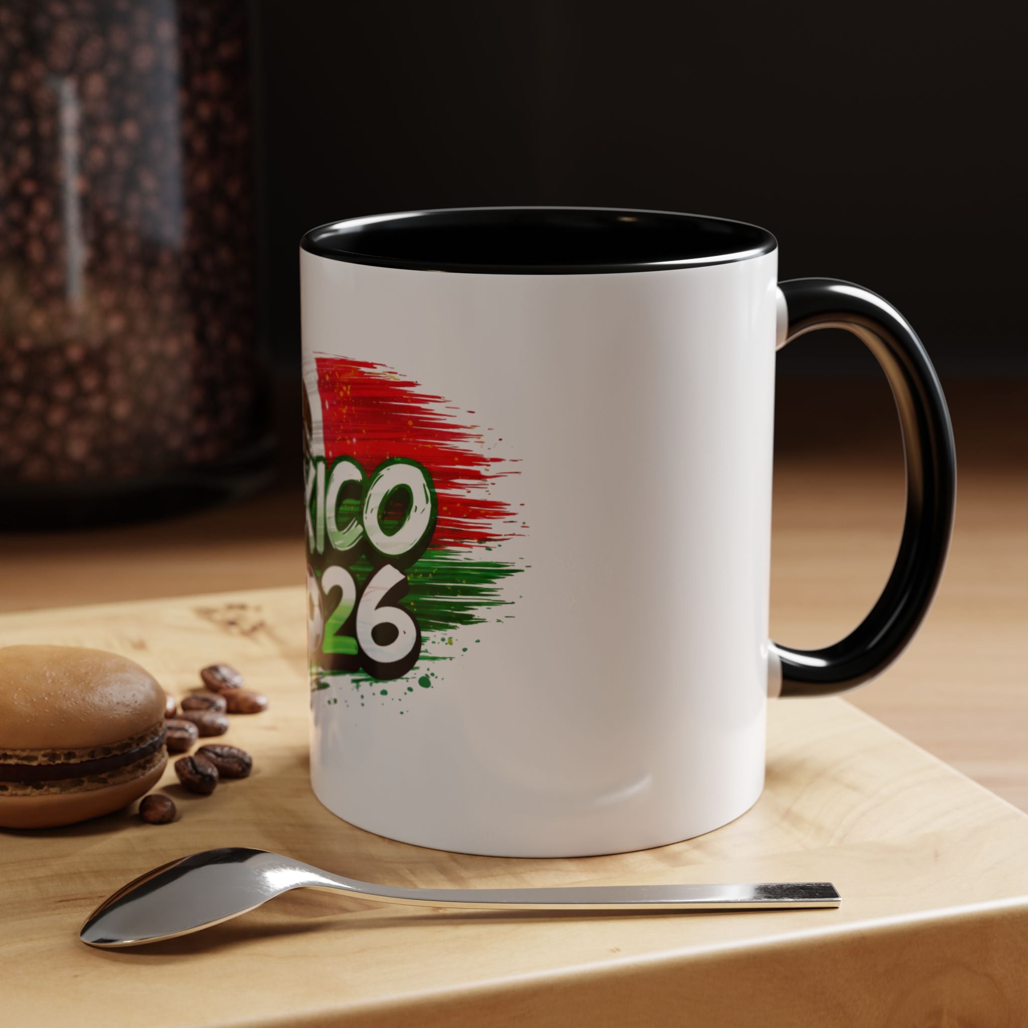 Mexico 2026 Soccer Mug — Mexican Flag Football Cup Coffee Cup (11/15oz)