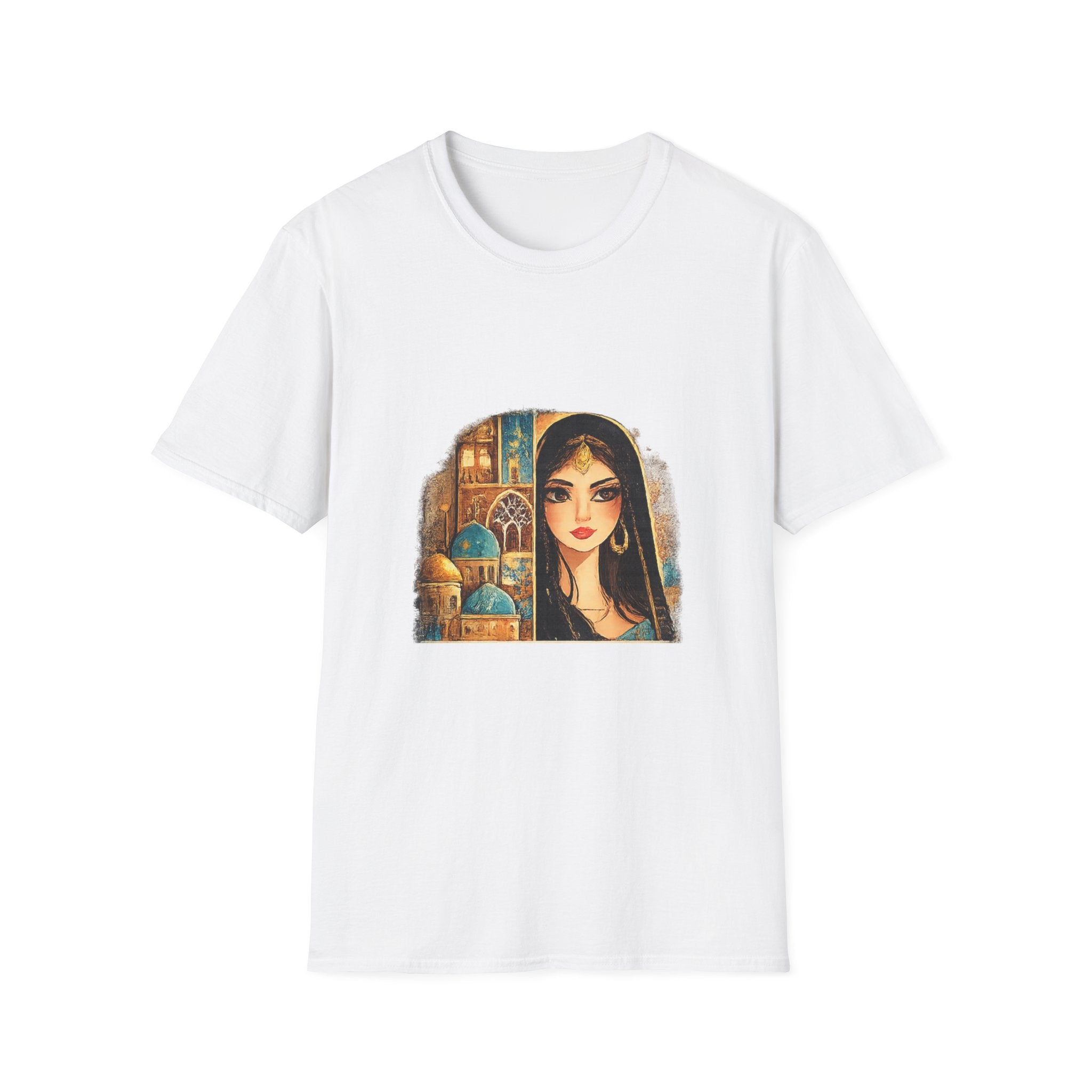 Elegant Desert City Art Tee