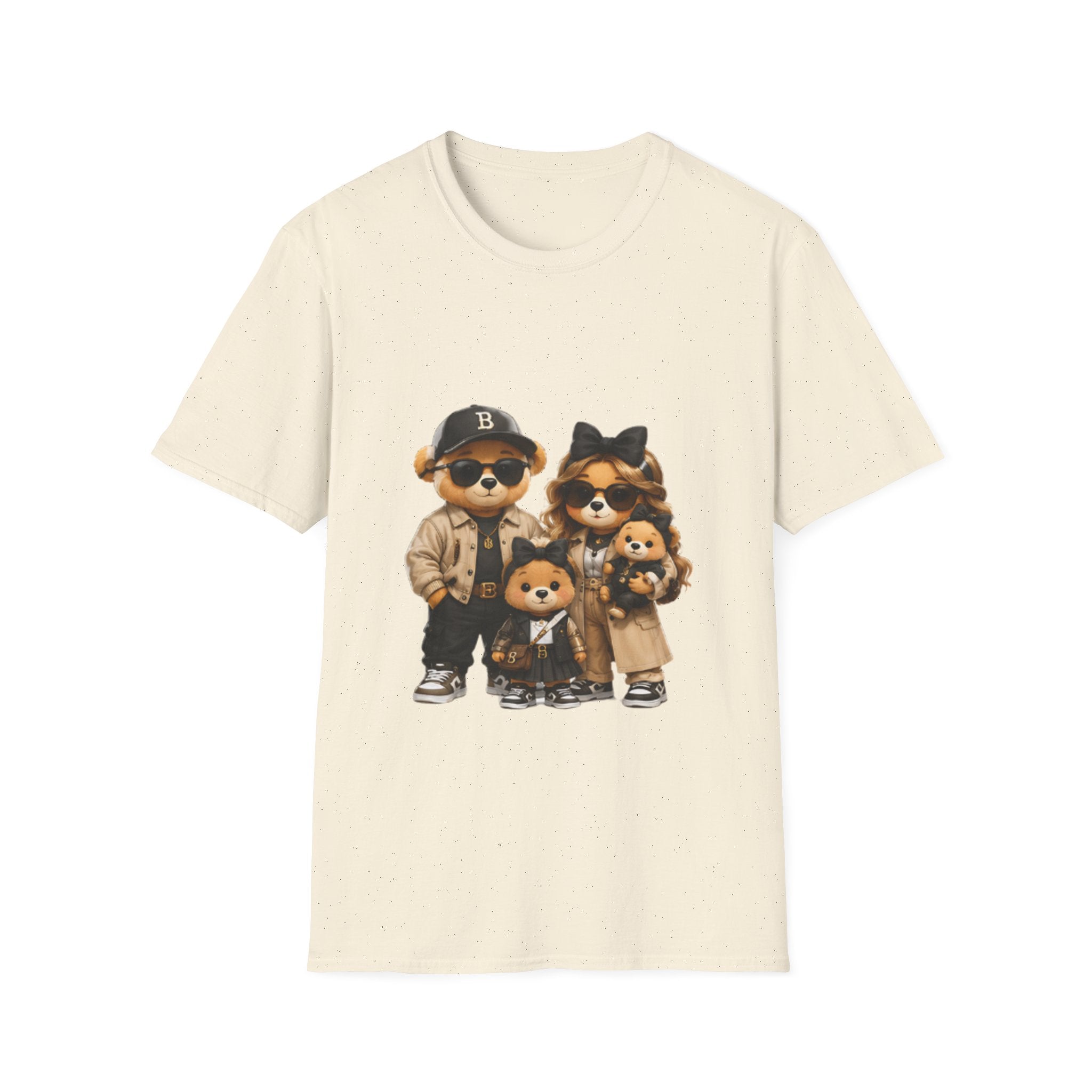 Bear Family Graphic unisex T-Shirt — Cute Matching Teddy Bear Outfit Design