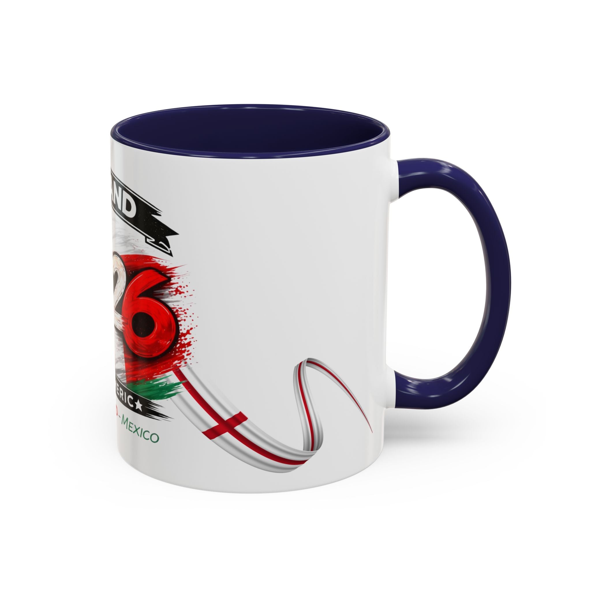 England 2026 Soccer  Cup Mug – North America (USA • England • Mexico)