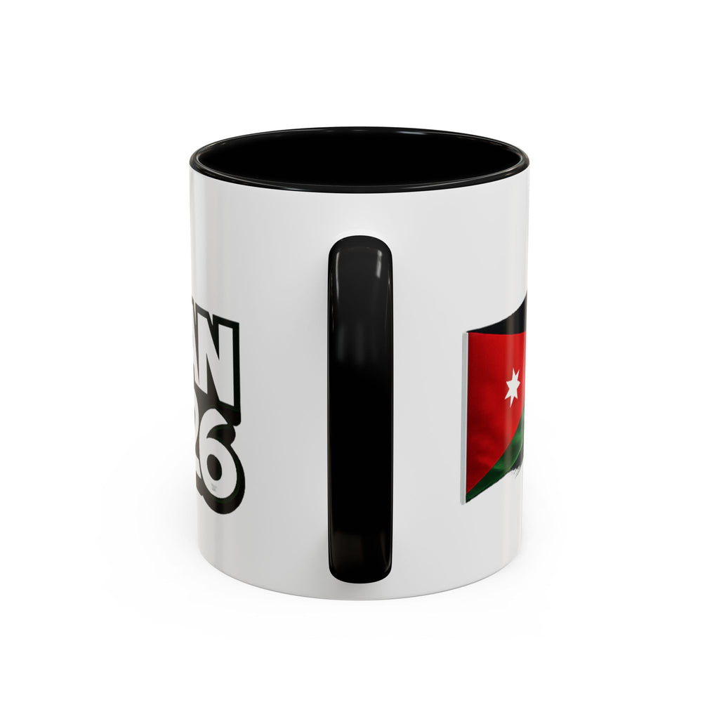 Jordan 2026 Soccer Fan Accent Coffee Mug