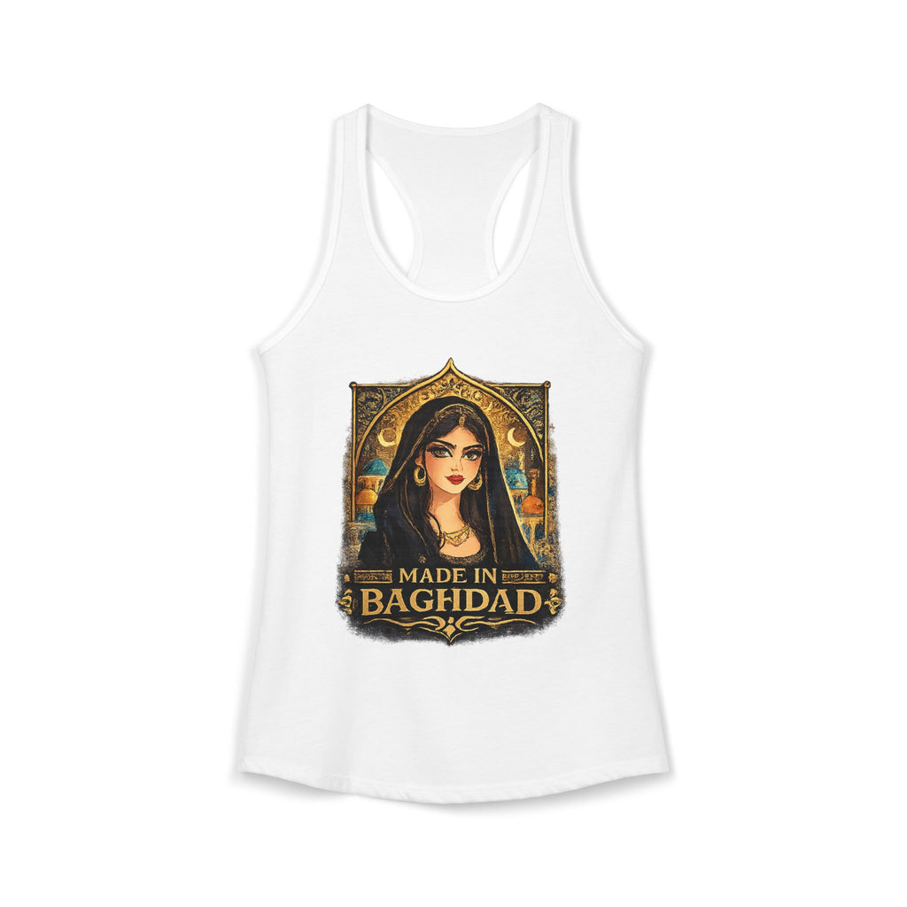 Women's Ideal Racerback Tank made in baghdad