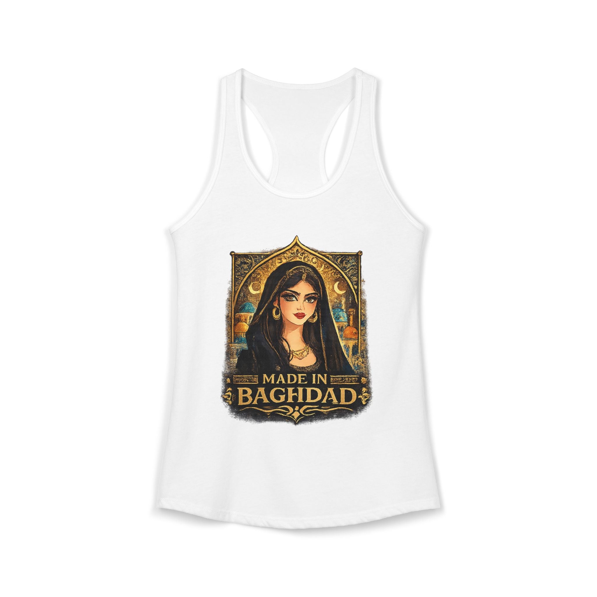 Women's Ideal Racerback Tank made in baghdad